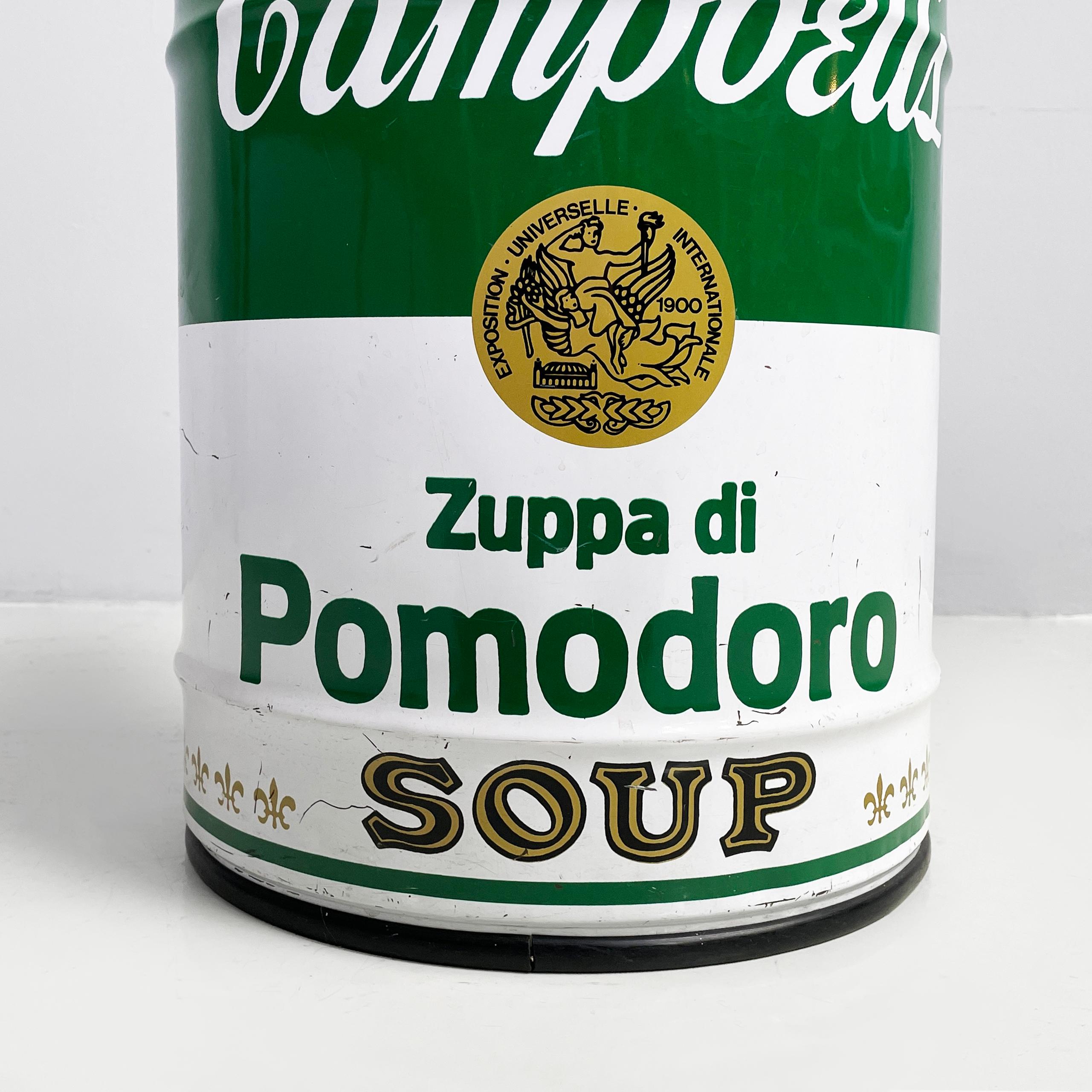 Moderner italienischer moderner Metallstoff-Hocker Omaggio a Warhol von Simon International, 1970er Jahre im Angebot 7