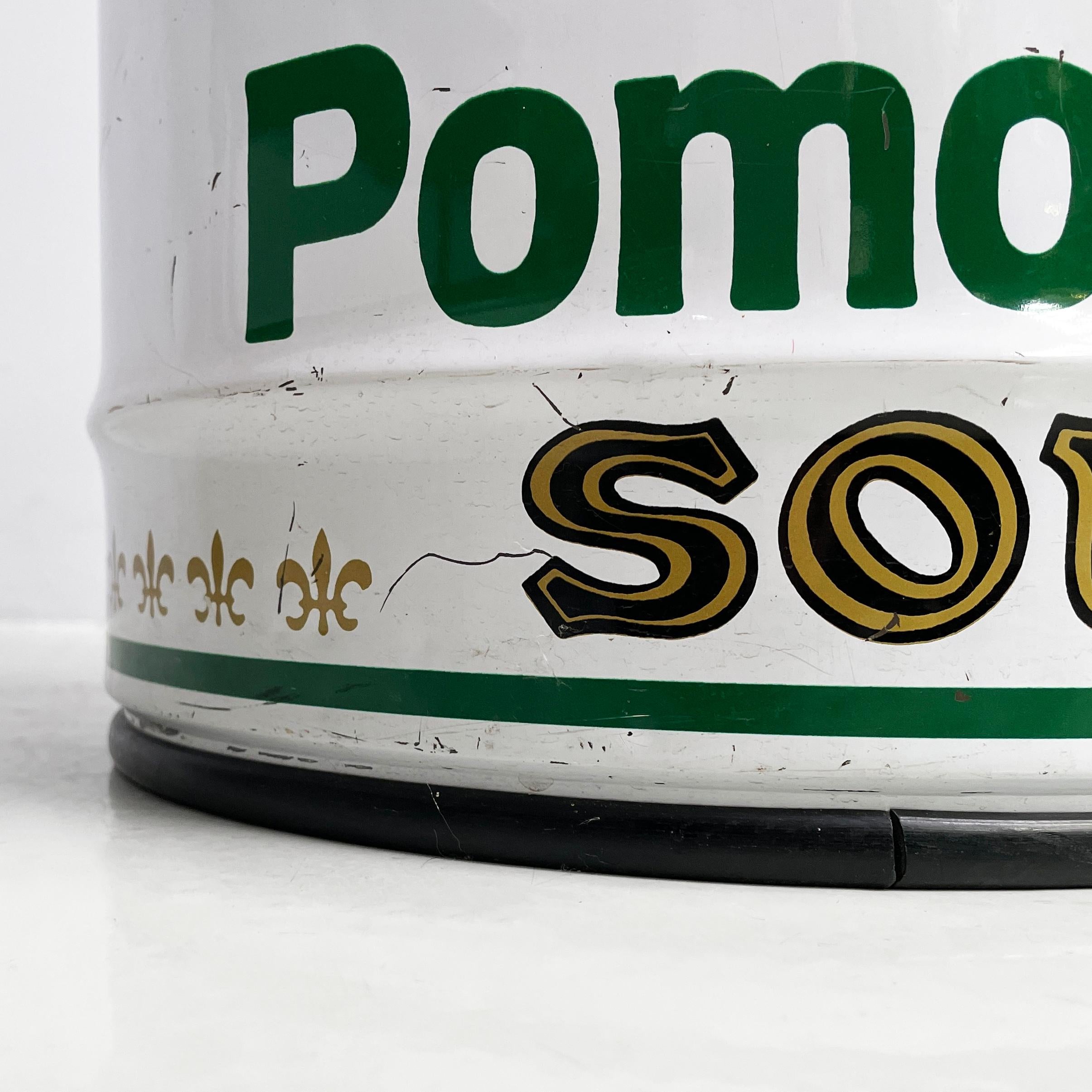 Moderner italienischer moderner Metallstoff-Hocker Omaggio a Warhol von Simon International, 1970er Jahre im Angebot 14