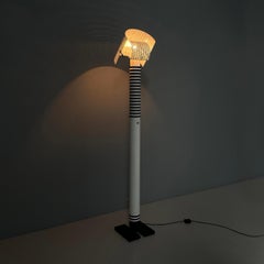 Moderne italienische Metall-Stehleuchte Shogun von Mario Botta für Artemide, 1980er Jahre
