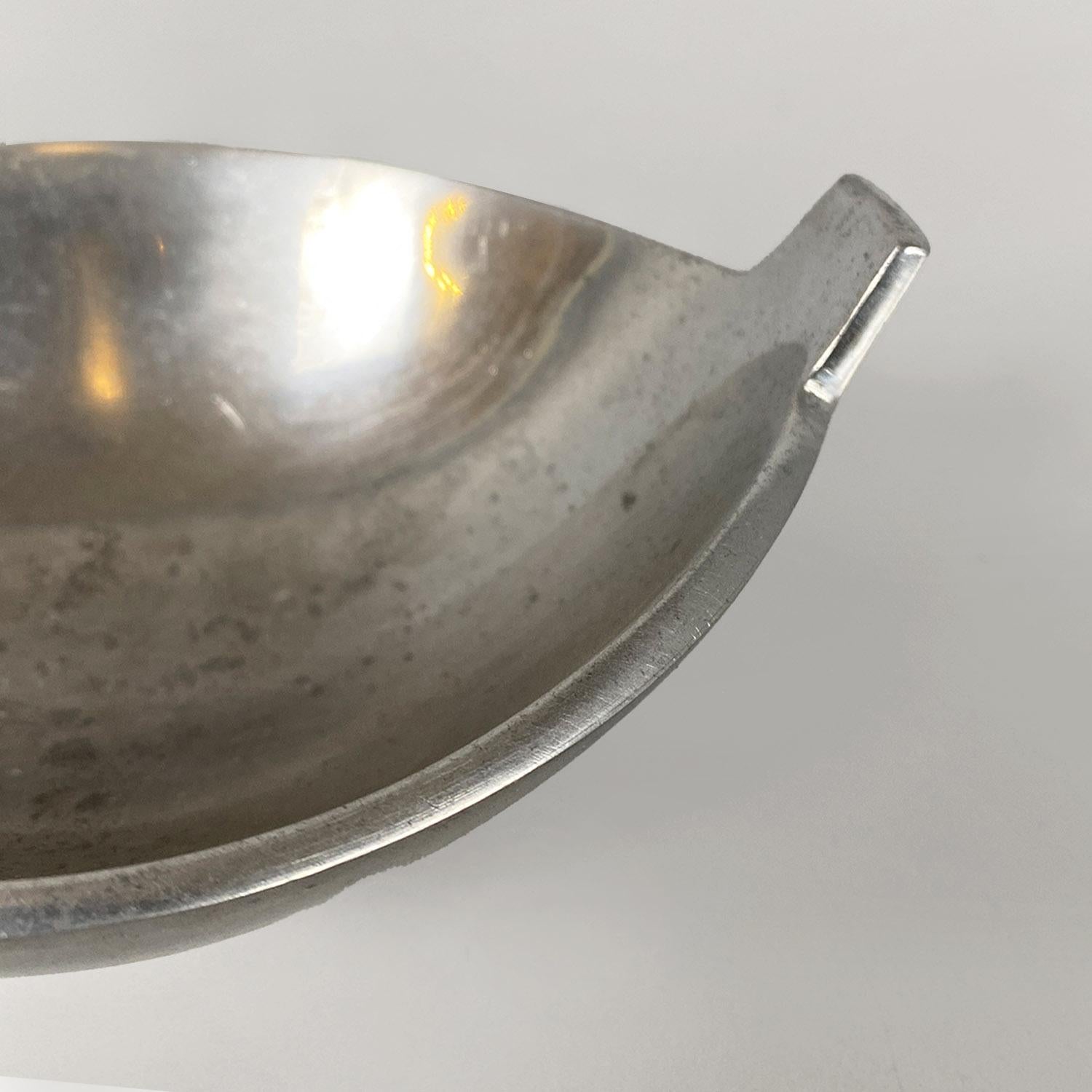 Italian modern metal irregular bowl or container cup by La Rinascente, 1990s For Sale 4