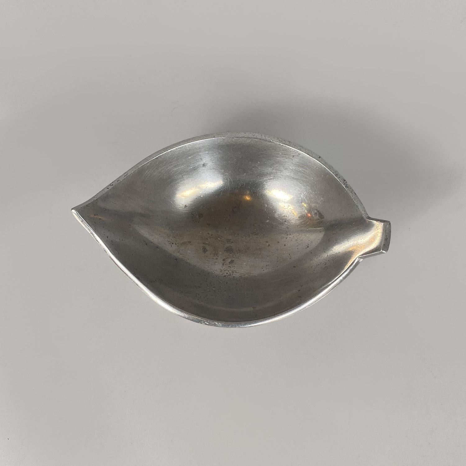 Italian modern metal irregular bowl or container cup by La Rinascente, 1990s For Sale 1