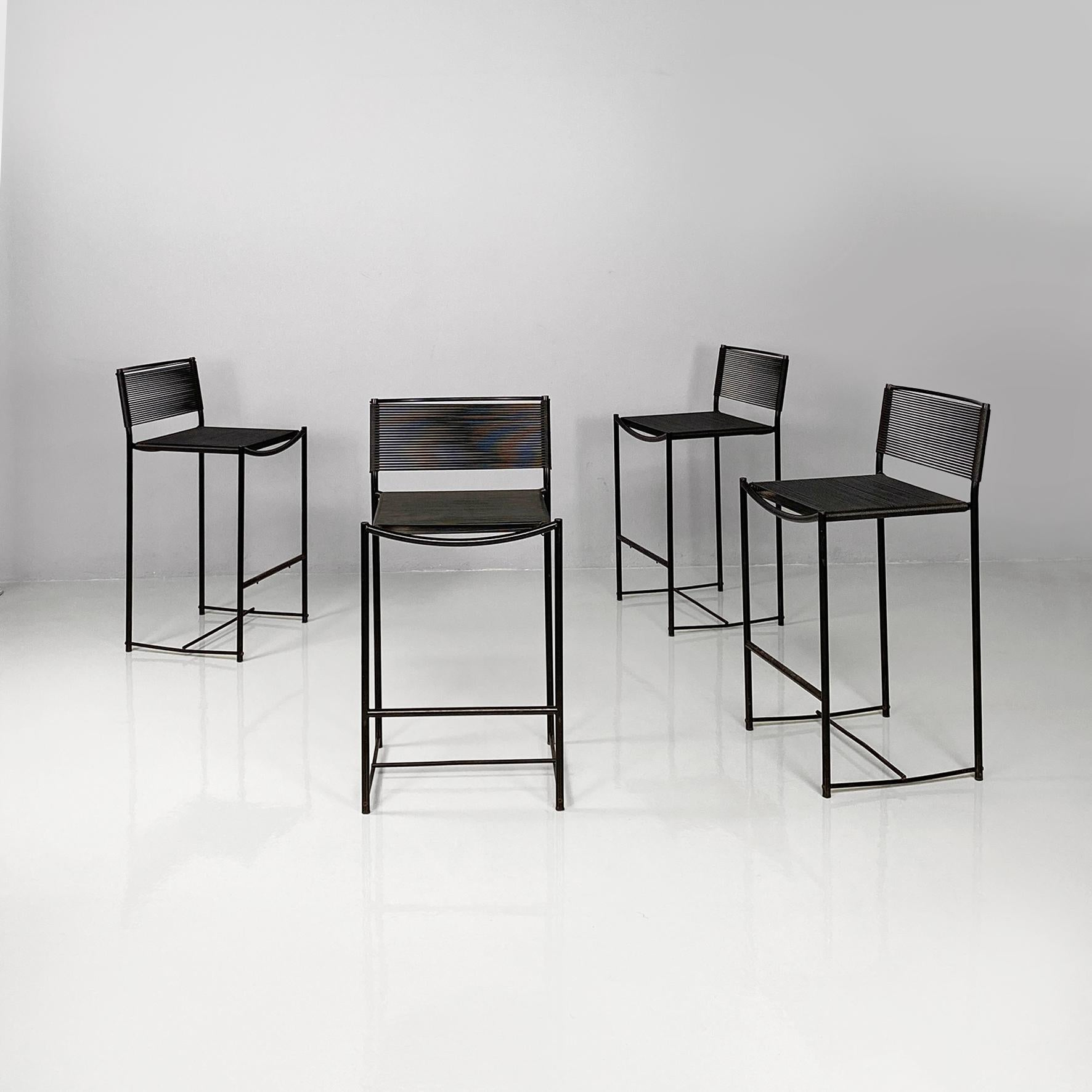 Tabouret moderne italien en métal et plastique Spaghetti Giandomenico Belotti pour Alias 1979 en vente 12