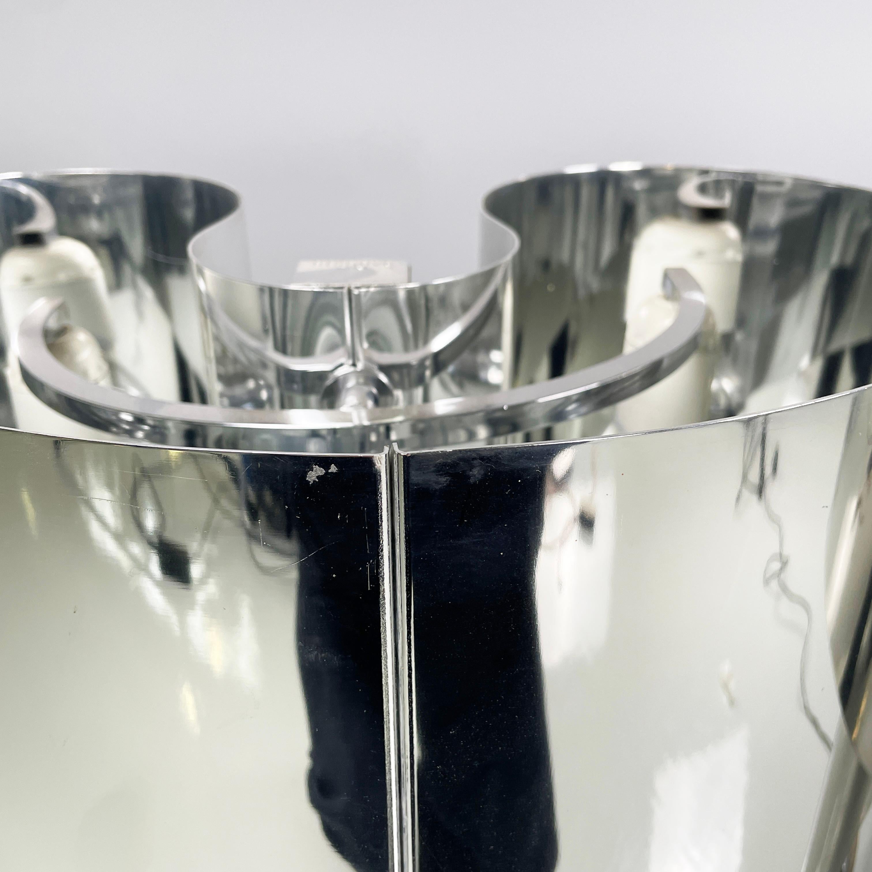 Lámparas de mesa Spinnaker italianas modernas de metal Corsini & Wiskemann para Stilnovo 1970 en venta 4