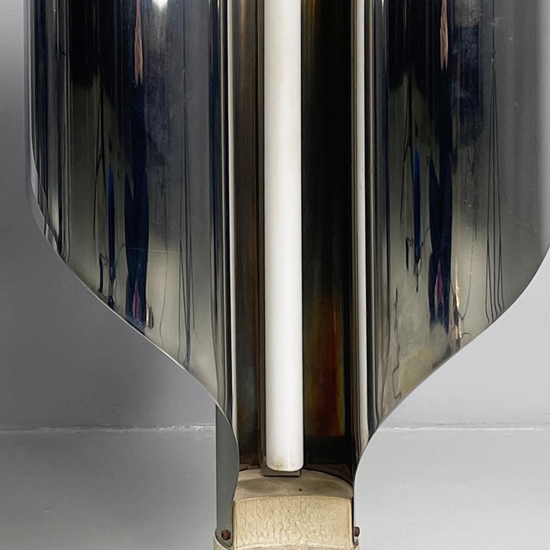 Lámparas de mesa Spinnaker italianas modernas de metal Corsini & Wiskemann para Stilnovo 1970 en venta 10