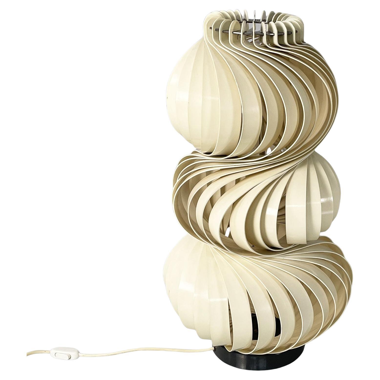Italian modern metal table lamp Medusa by Olaf von Bohr for Valenti, 1970s For Sale