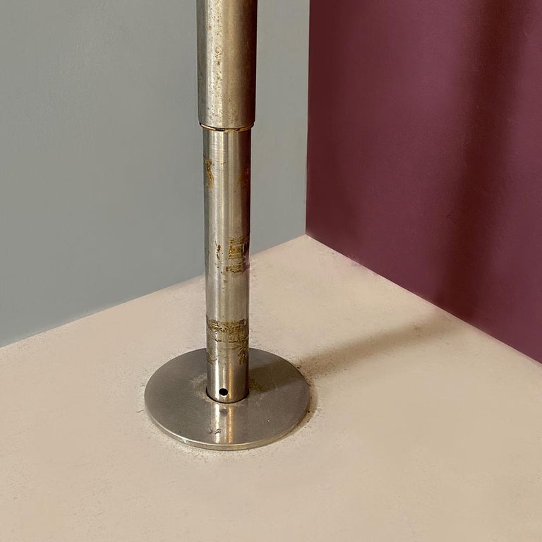 Italian Modern Metal Telescopical Arc Lamp by Pirro Cuniberti for Sirrah, 1970s For Sale 8