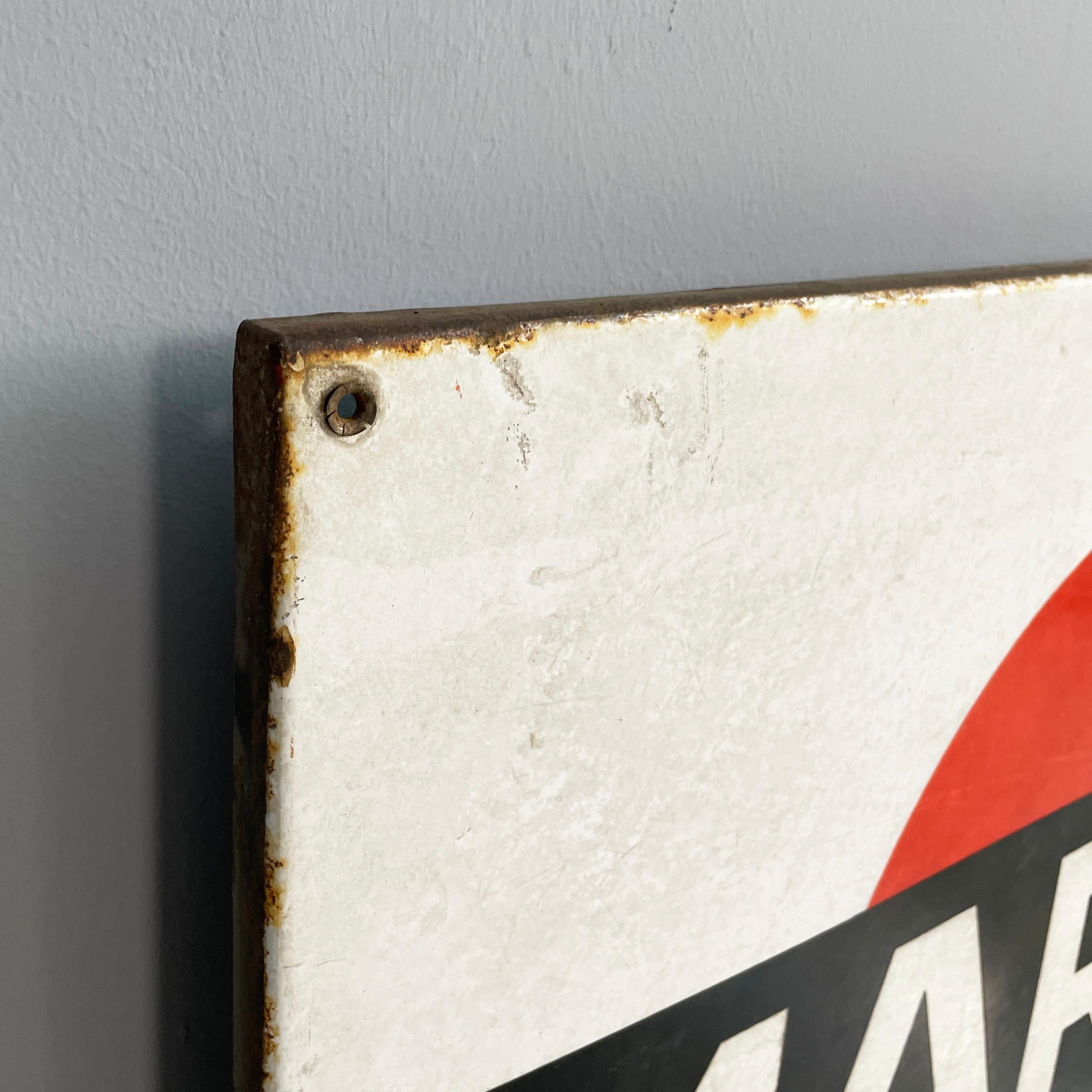Italian modern Metal wall advertising sign of Martini Vermouth, 1960-1980s 7