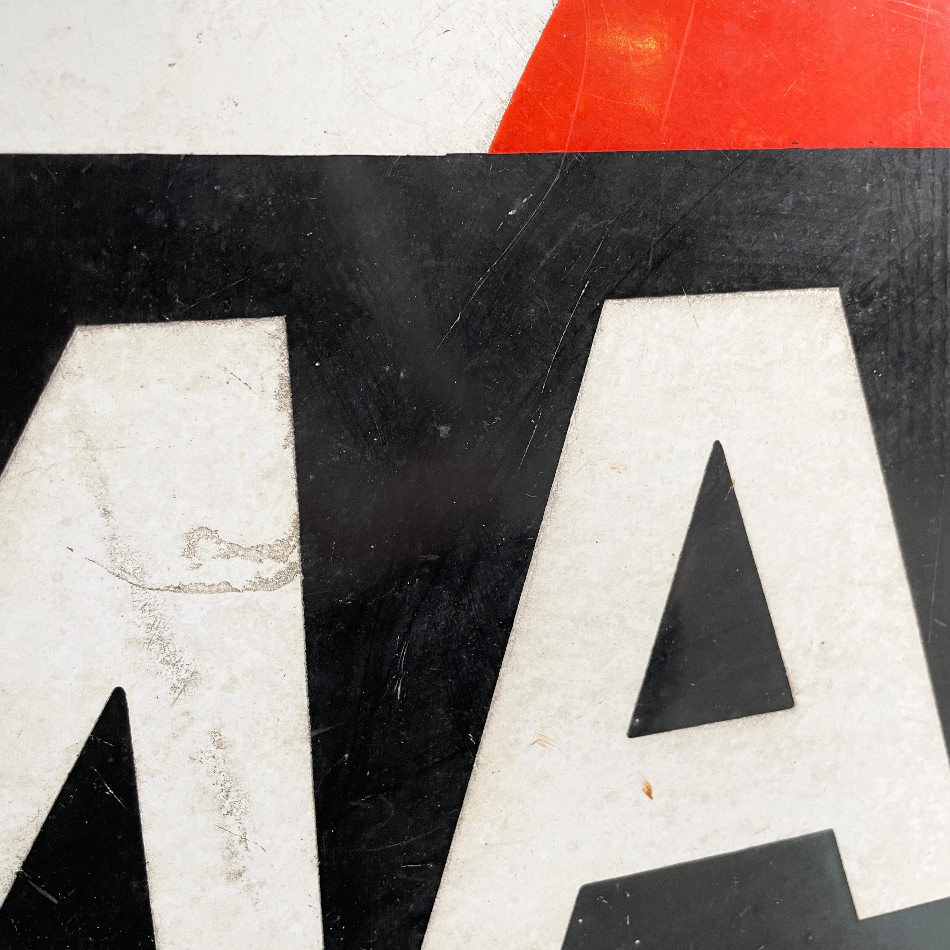 Italian modern Metal wall advertising sign of Martini Vermouth, 1960-1980s 4