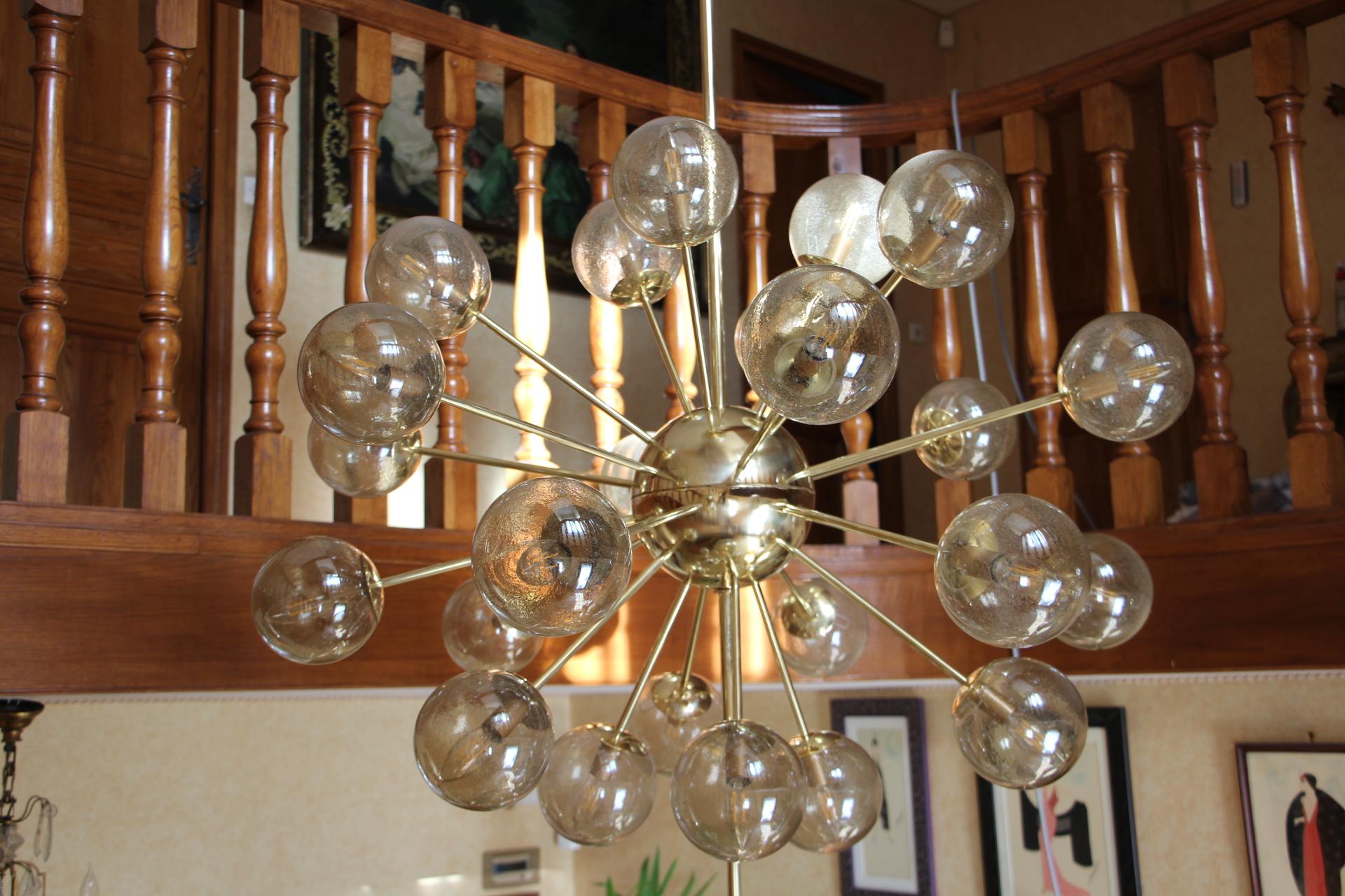 modern chandelier for staircase