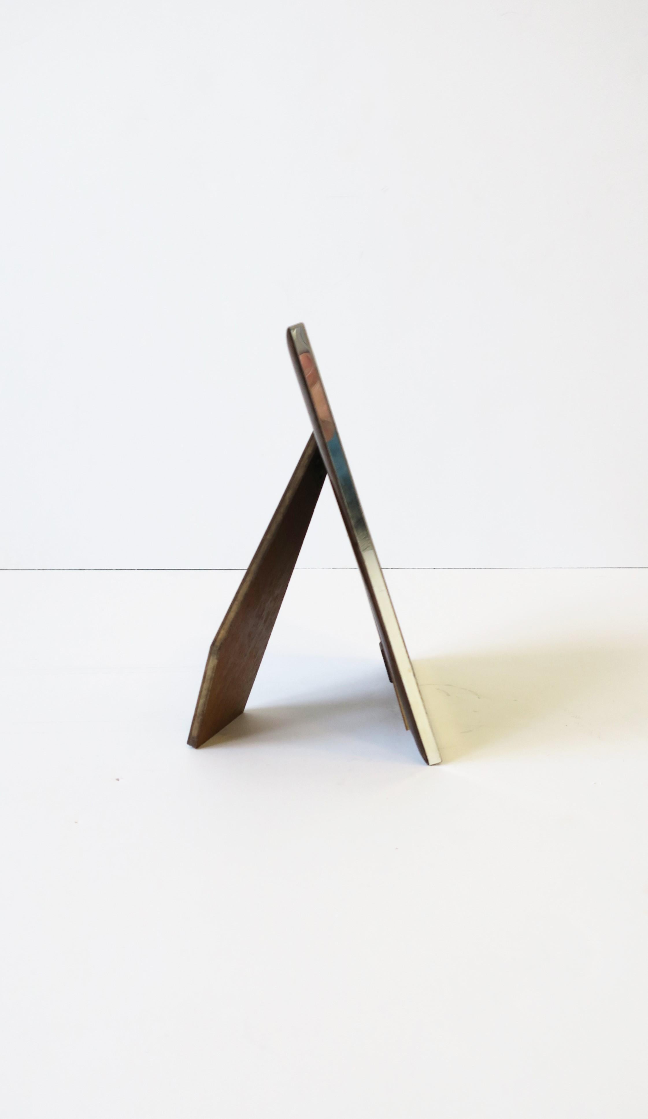 Silver Plate Italian Modern Minimalist Silver Picture Frame