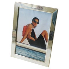 Italian Modern Minimalist Silver Picture Frame