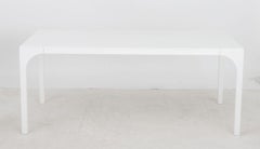 Italian Modern Minimalist Dining Table in Lacquered Wood