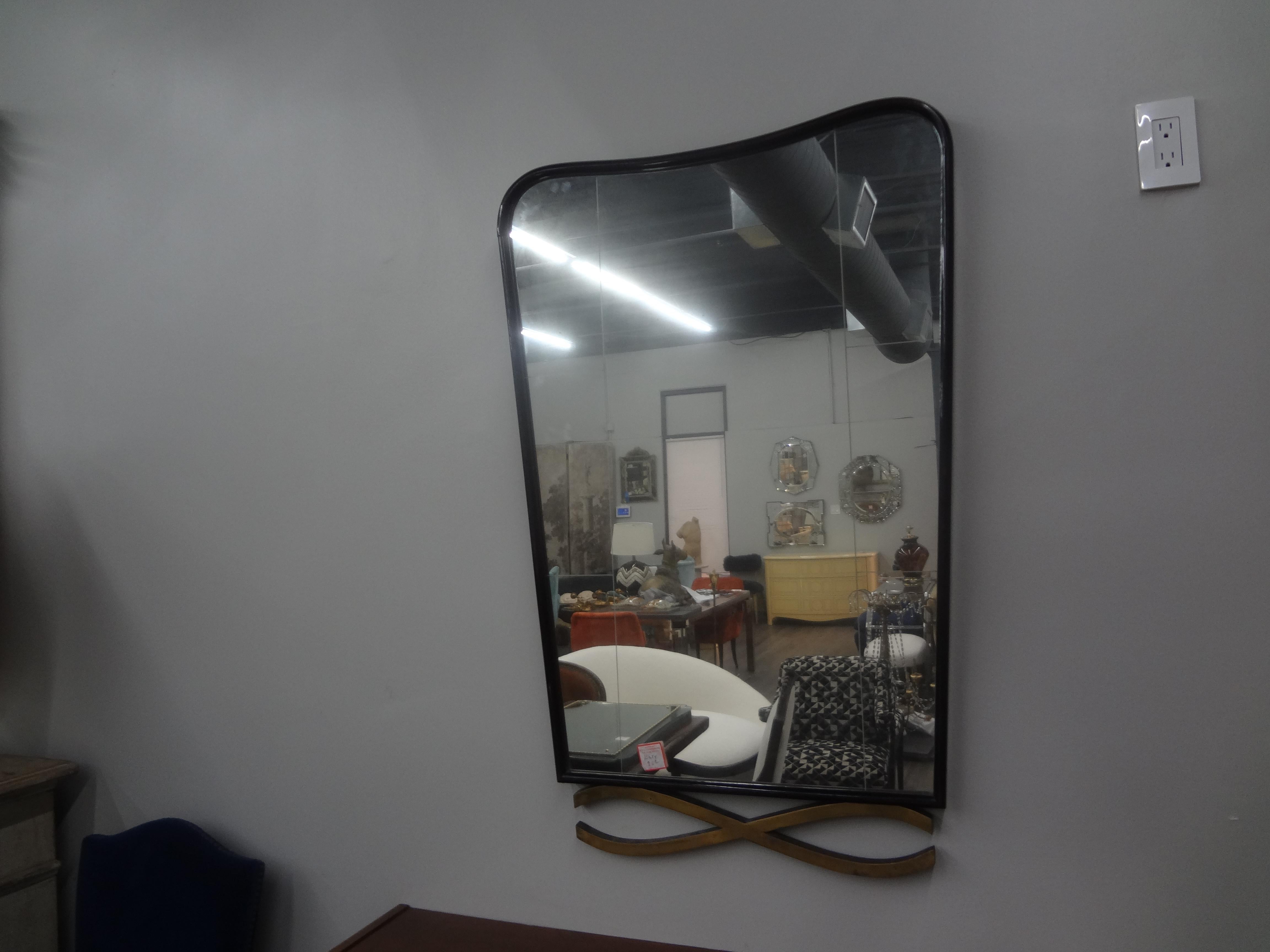 Italian Modern Mirror Attributed to Ico Parisi For Sale 3