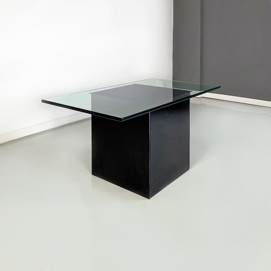 Italian Modern Mirrored Glass Blok Coffee Table by Nanda Vigo Fro Acerbis, 1970s 2