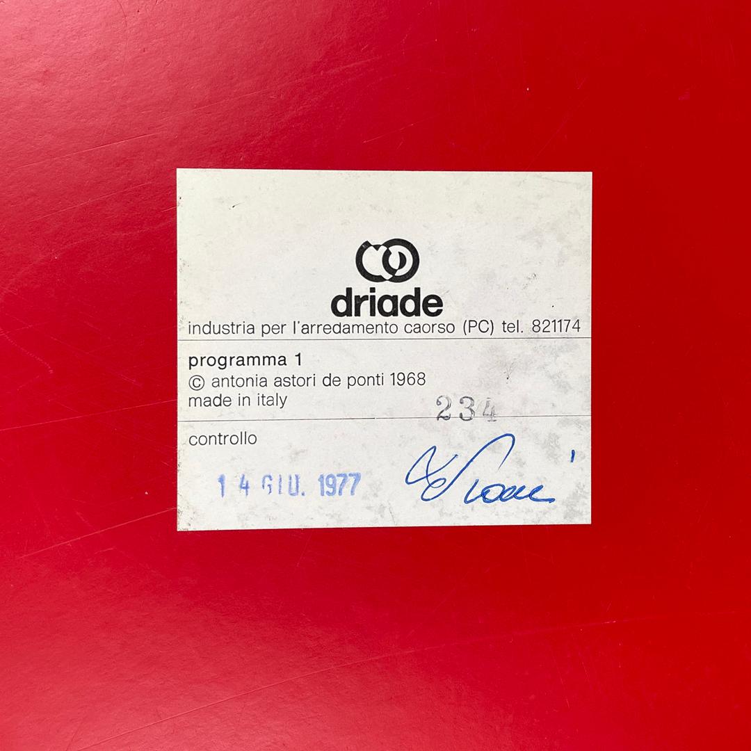 Bibliothèque modulaire italienne Programma 1 Antonia Astori De Ponti Driade 1970 en vente 14
