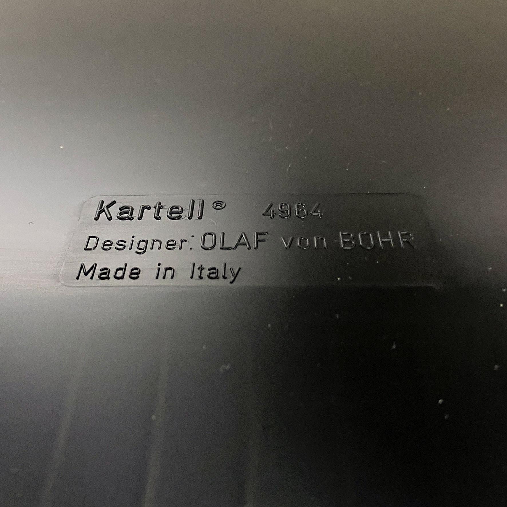 Italian modern modular chest of drawer 4964 by Olaf Von Bohr for Kartell, 1970s 7