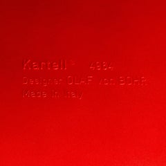Italian modern modular chest of drawers 4964 by Olaf Von Bohr for Kartell, 1970s
