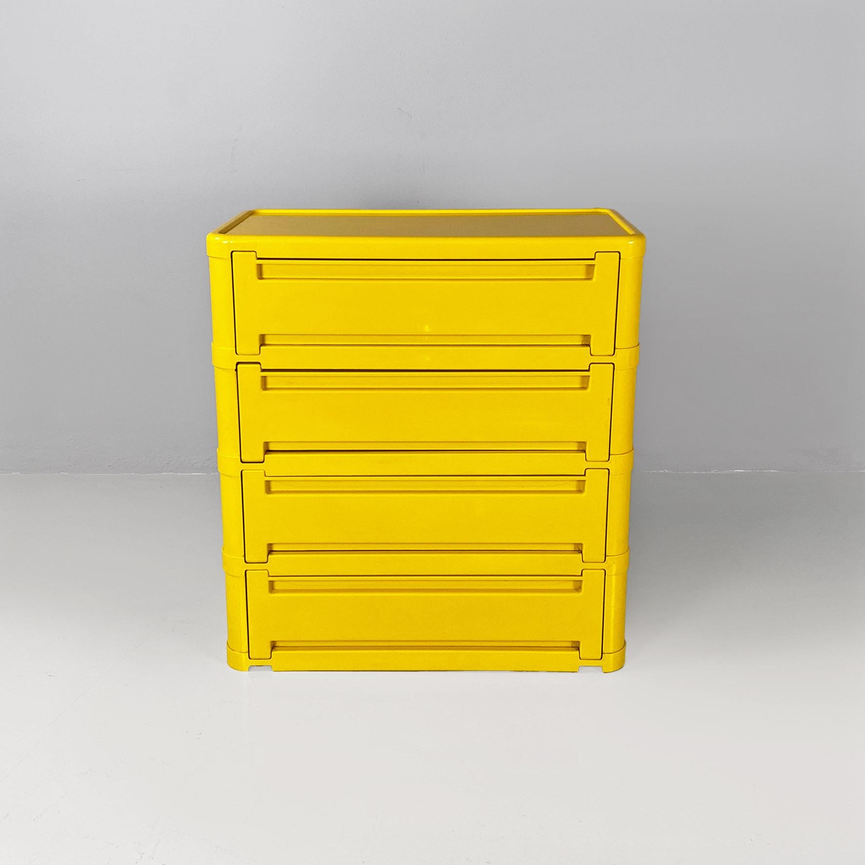 Moderne Commode modulaire moderne italienne 4964 par Olaf Von Bohr pour Kartell, 1970