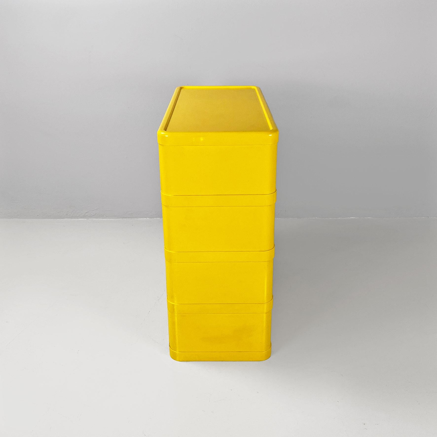 Late 20th Century Commode modulaire moderne italienne 4964 par Olaf Von Bohr pour Kartell, 1970