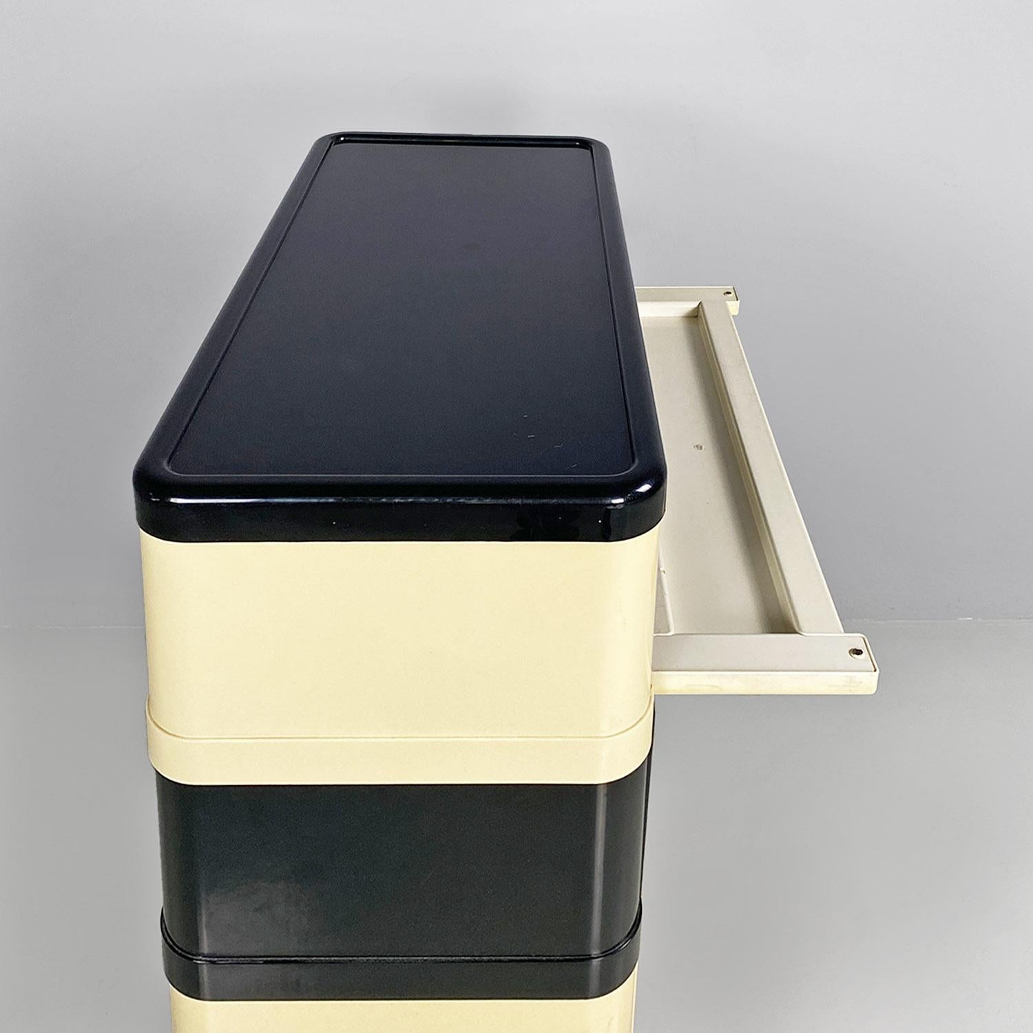 Italian modern modular chest of drawer 4964 by Olaf Von Bohr for Kartell, 1970s 1
