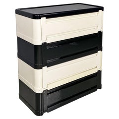 Italian modern modular chest of drawer 4964 by Olaf Von Bohr for Kartell, 1970s