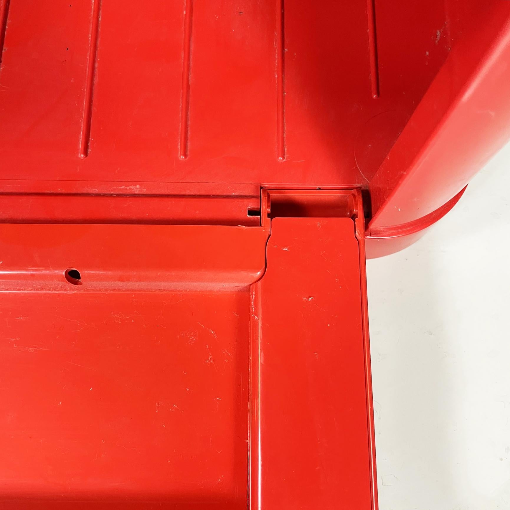 Italian Modern Modular Chest of Drawers 4964 by Olaf von Bohr for Kartell, 1970s 5
