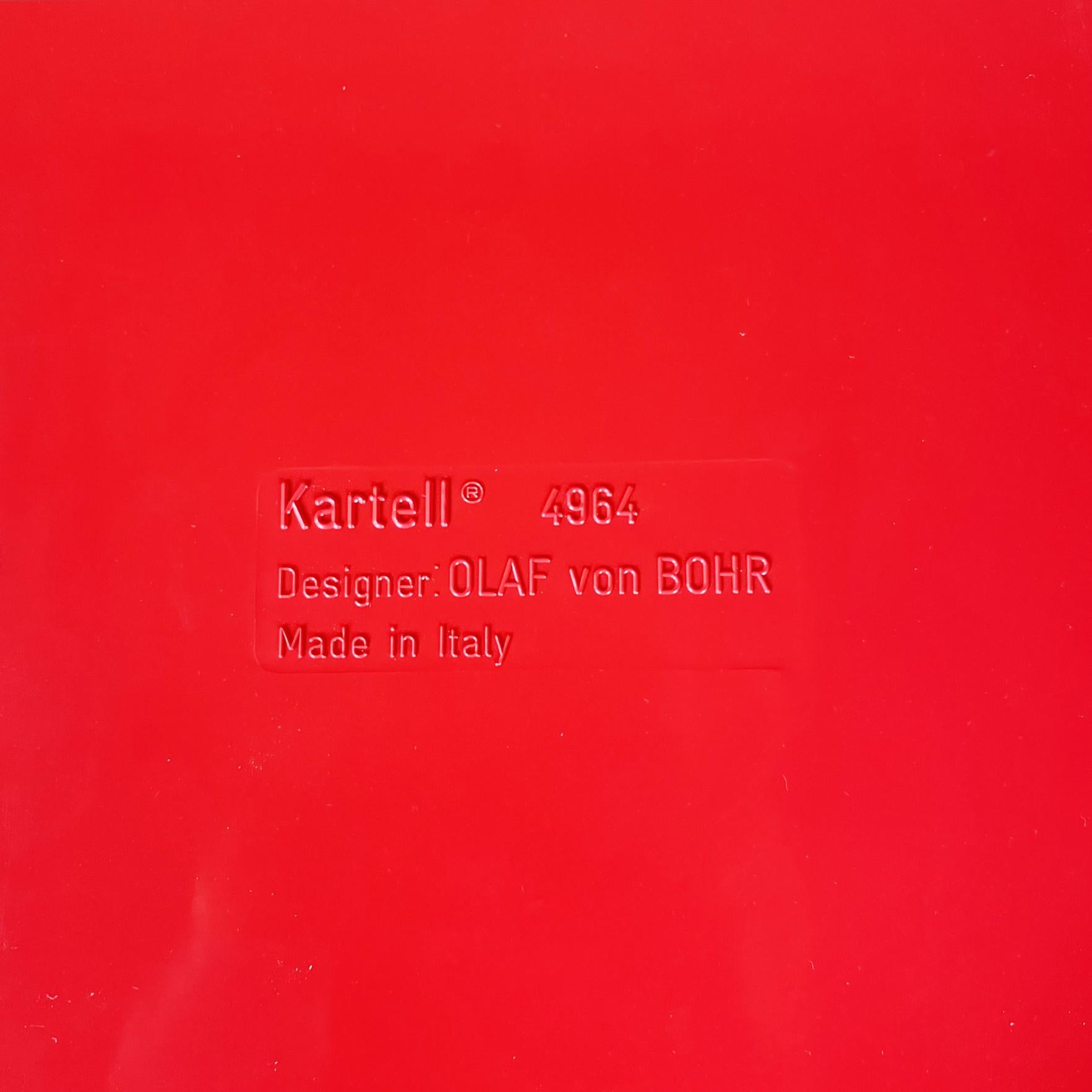 Italian Modern Modular Chest of Drawers 4964 by Olaf von Bohr for Kartell, 1970s 11