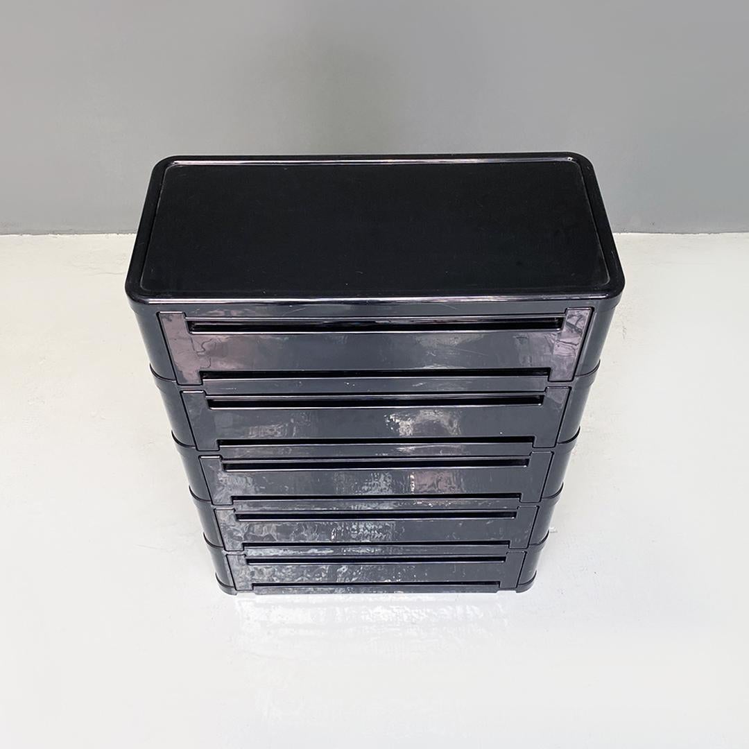 Late 20th Century Italian Modern Modular Chest of Drawers/Shoe Rack, Olaf von Bohr, Kartell, 1970s