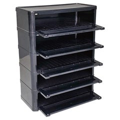 Italian Modern Modular Chest of Drawers/Shoe Rack, Olaf von Bohr, Kartell, 1970s