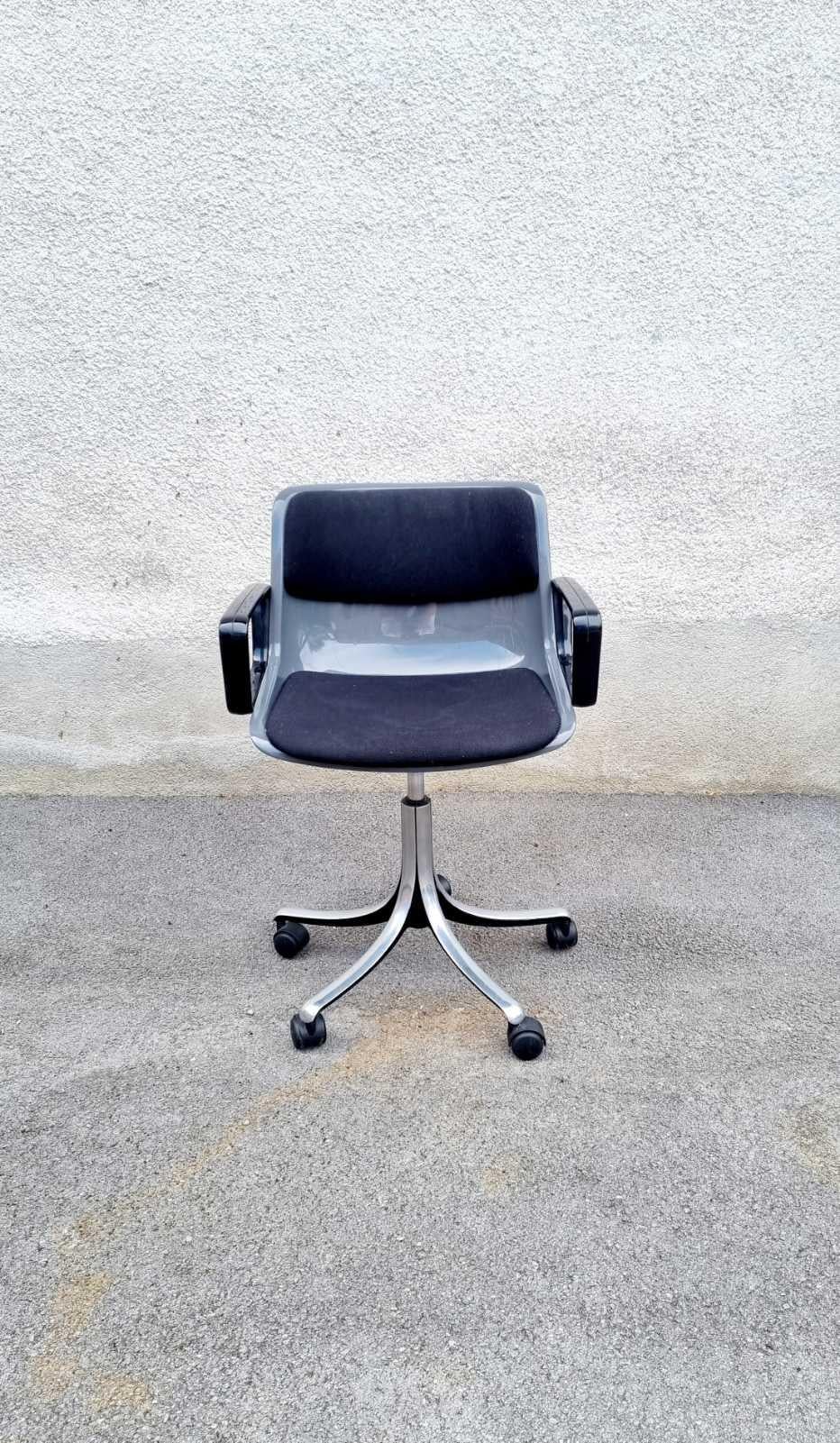 Italian Modern Modus Chair by Osvaldo Borsani for Tecno, Italy 60s In Good Condition For Sale In Lucija, SI