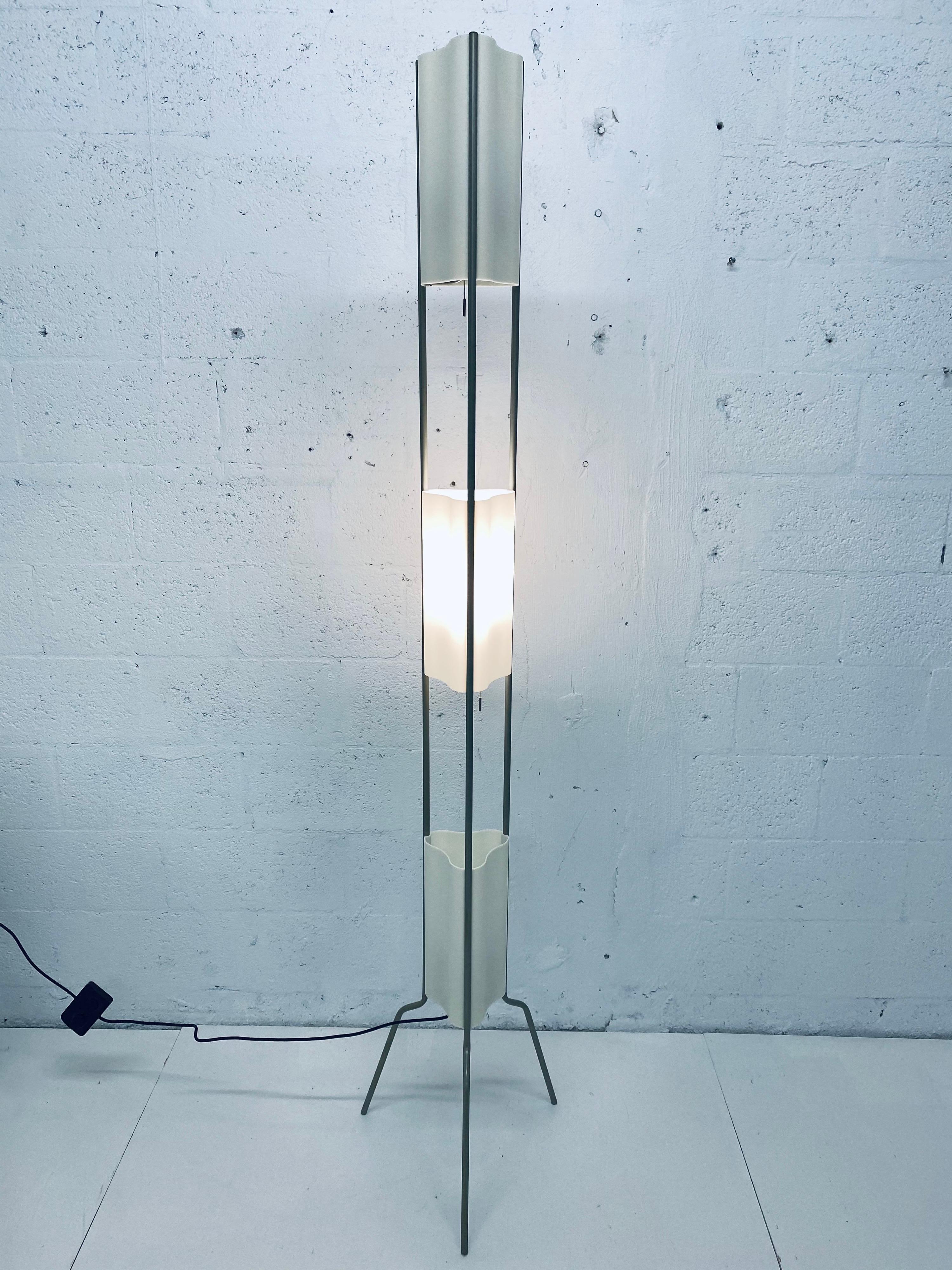Italian Modern Molded Plastic Floor Lamp, 1980s 2