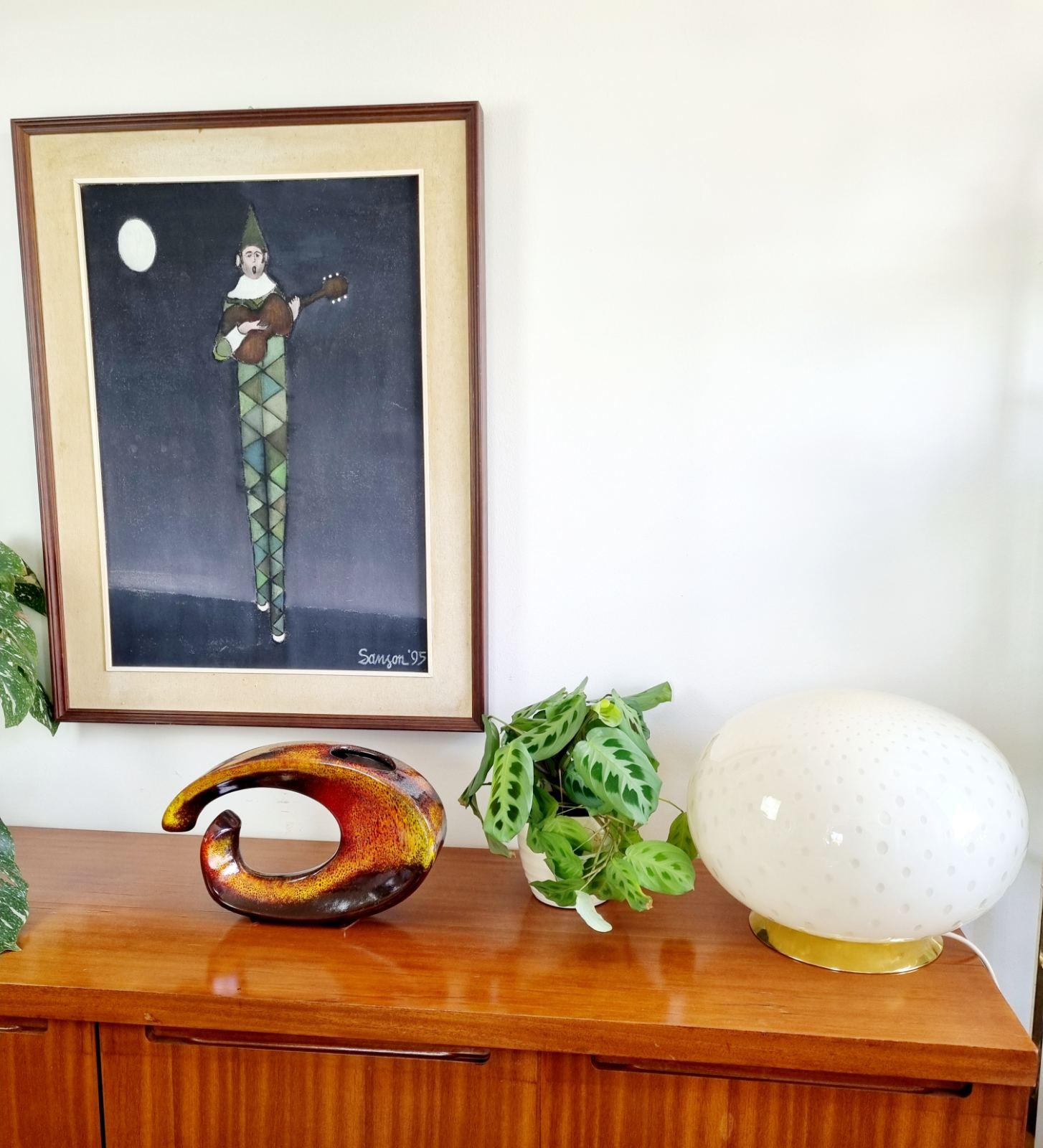 Italian Modern Multicolored Glazed Vase by Roberto Rigon for Beroncello, 70s For Sale 10