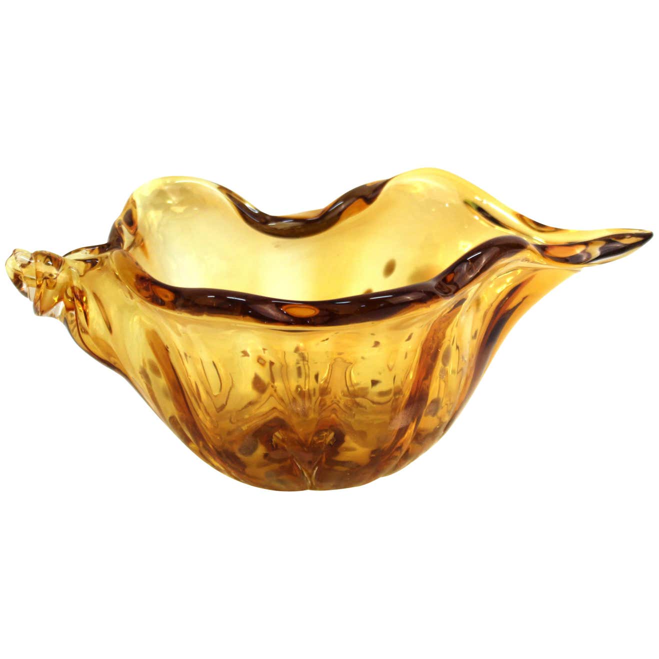 Italian Modern Murano Art Glass Conch Shell at 1stDibs | conch in italian