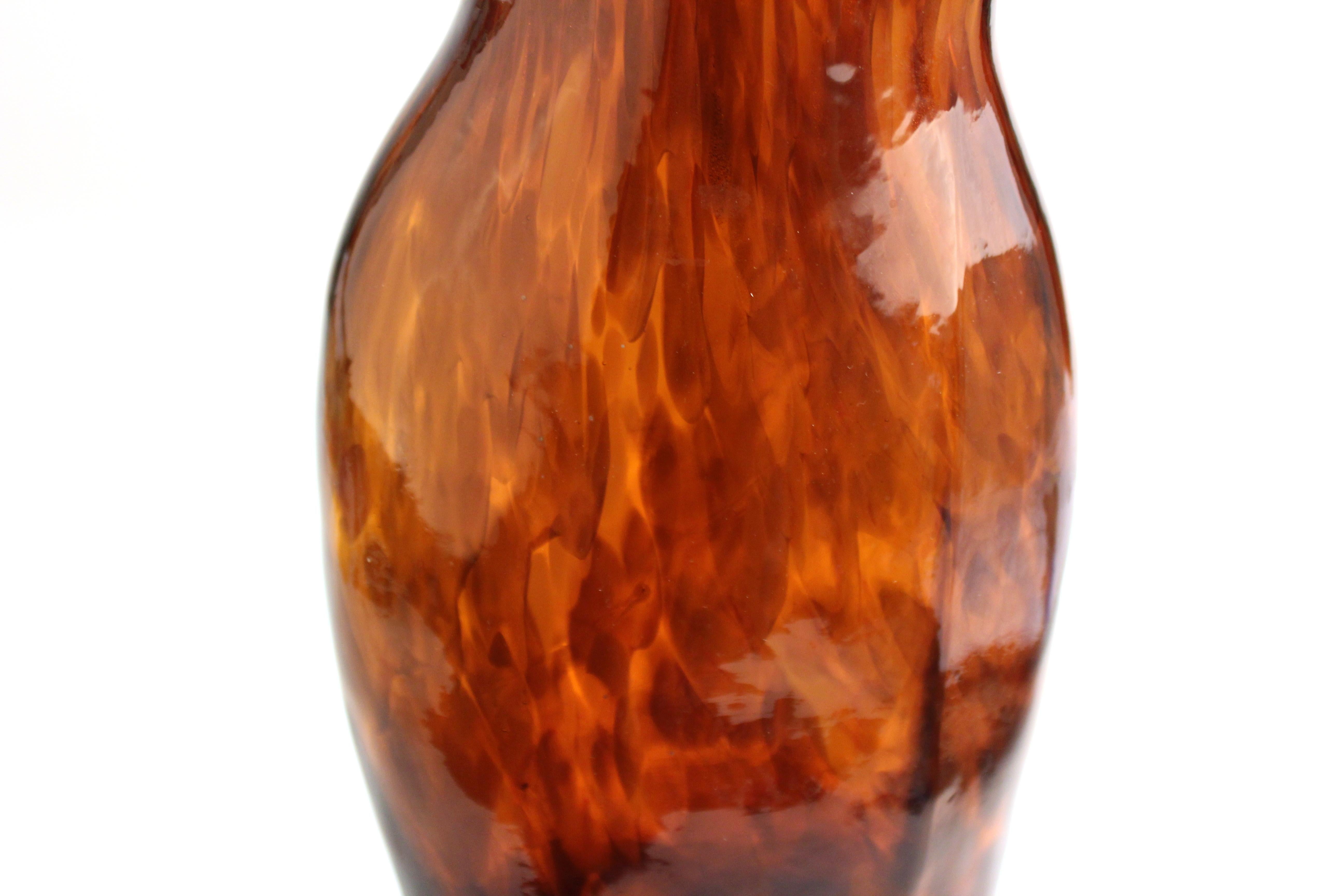 Italian Modern Murano Art Glass Torso Vase For Sale 4