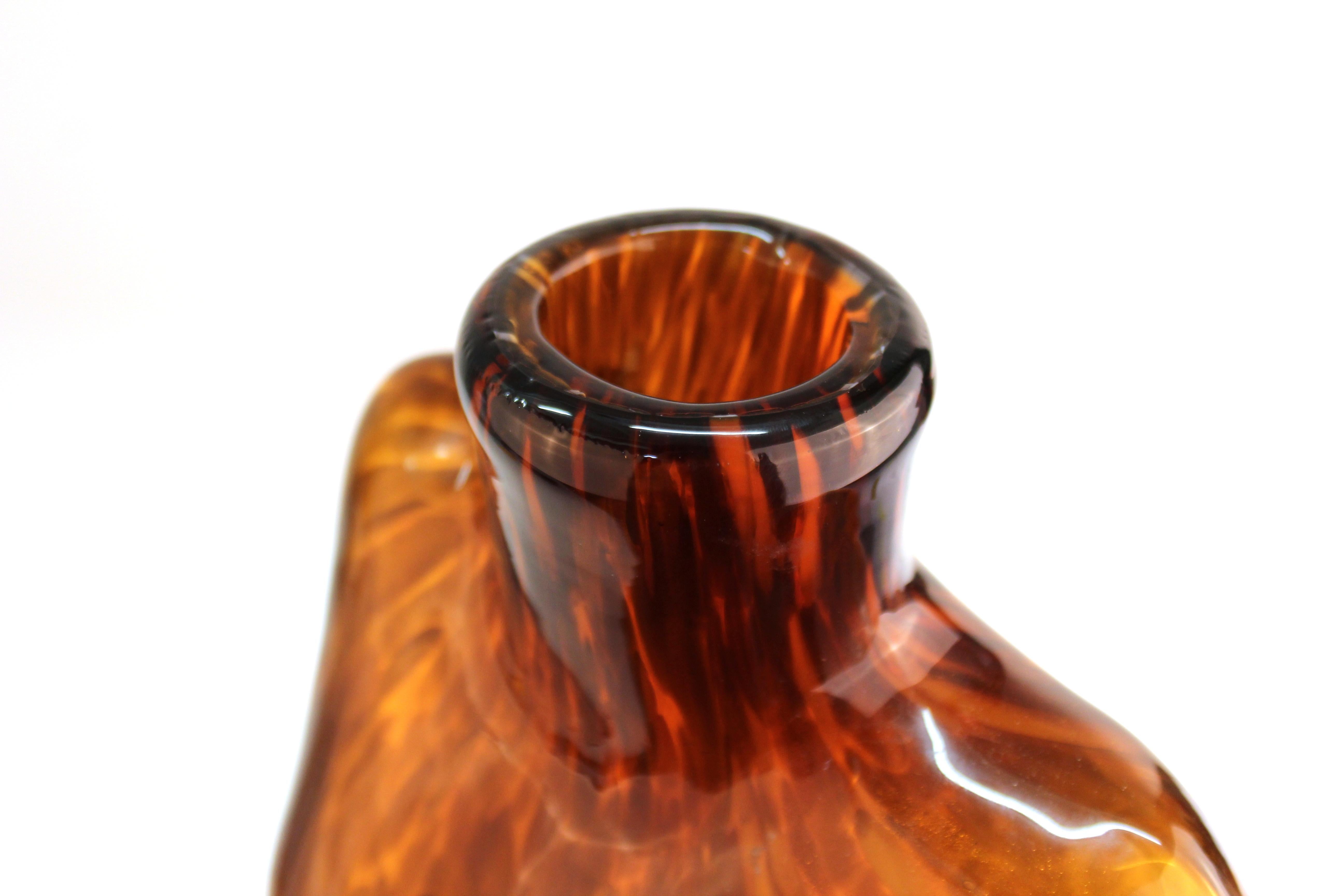 Italian Modern Murano Art Glass Torso Vase For Sale at 1stDibs murano