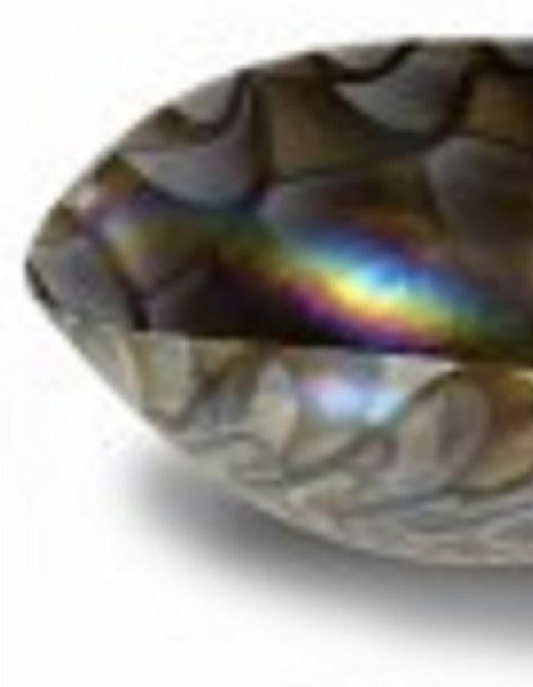 Cuenco moderno italiano de cristal de Murano Moderno de mediados de siglo en venta