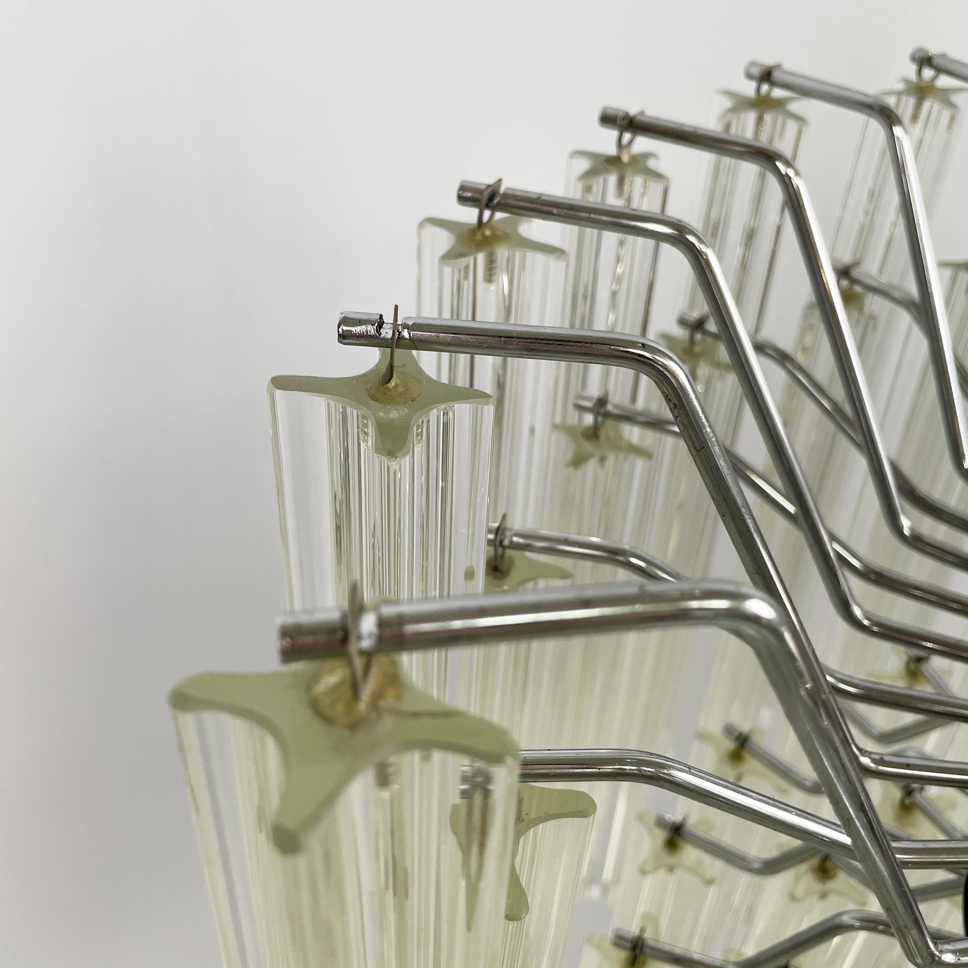 Lampadario moderno italiano in vetro di Murano Due, anni '70 in vendita 9