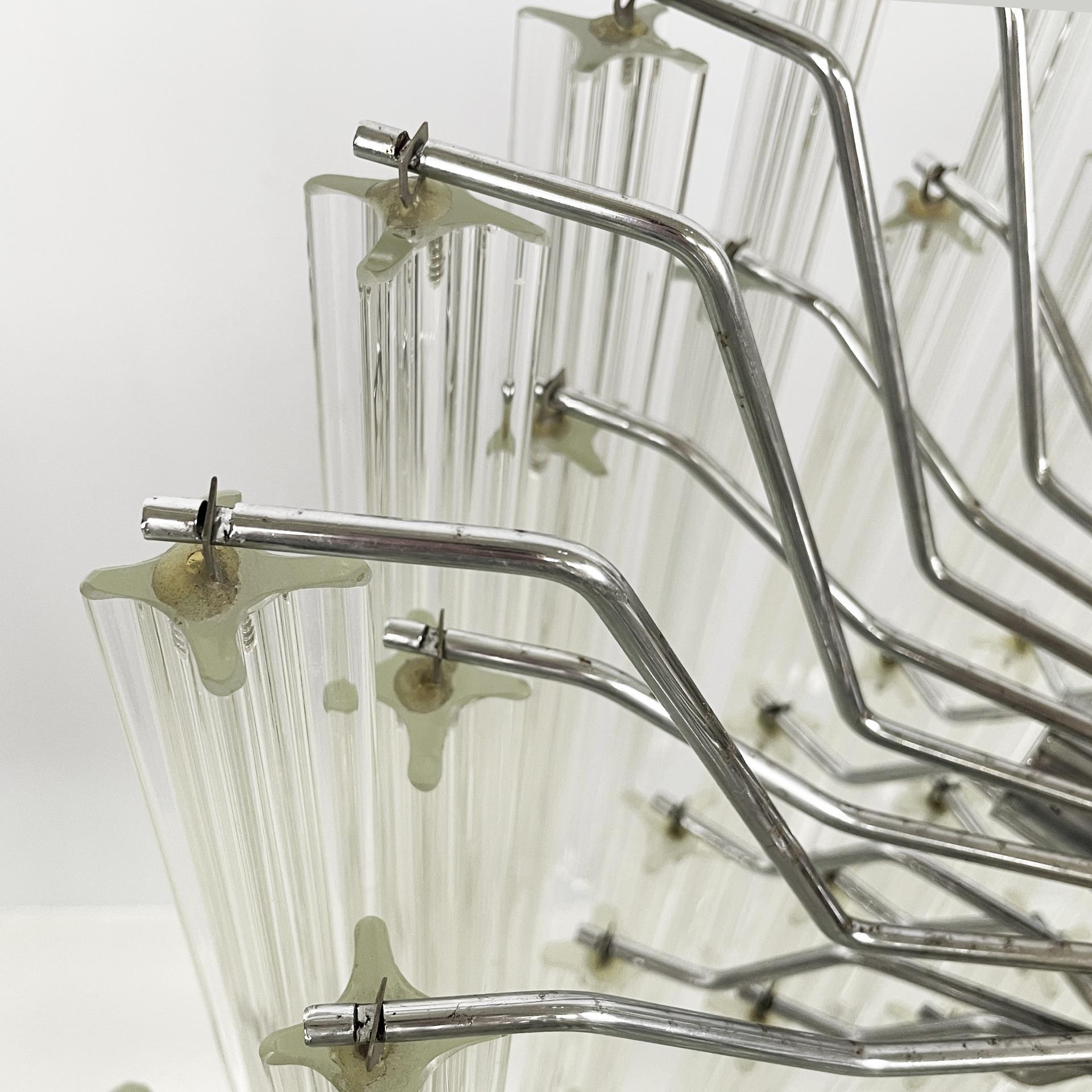 Moderner italienischer Kronleuchter aus Murano-Glas von Murano Due, 1970er Jahre im Angebot 11