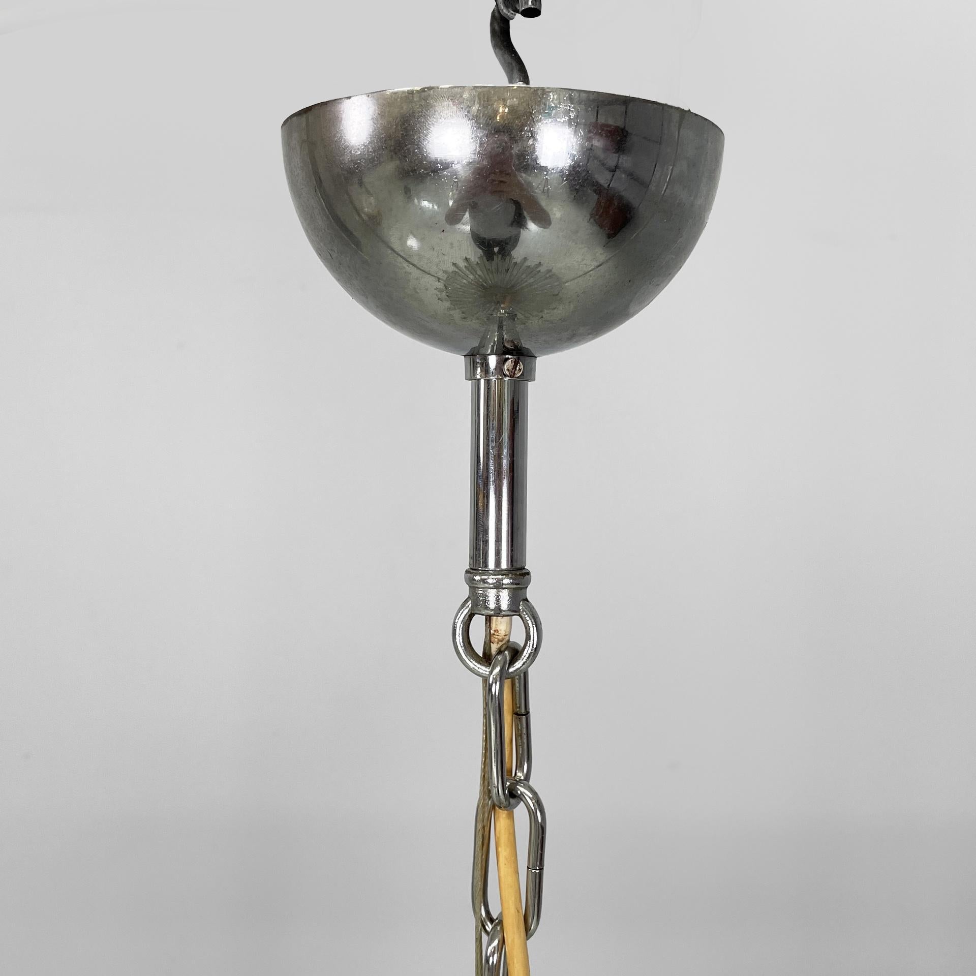 Italian modern Murano glass chandelier by Murano Due, 1970s in vendita 13