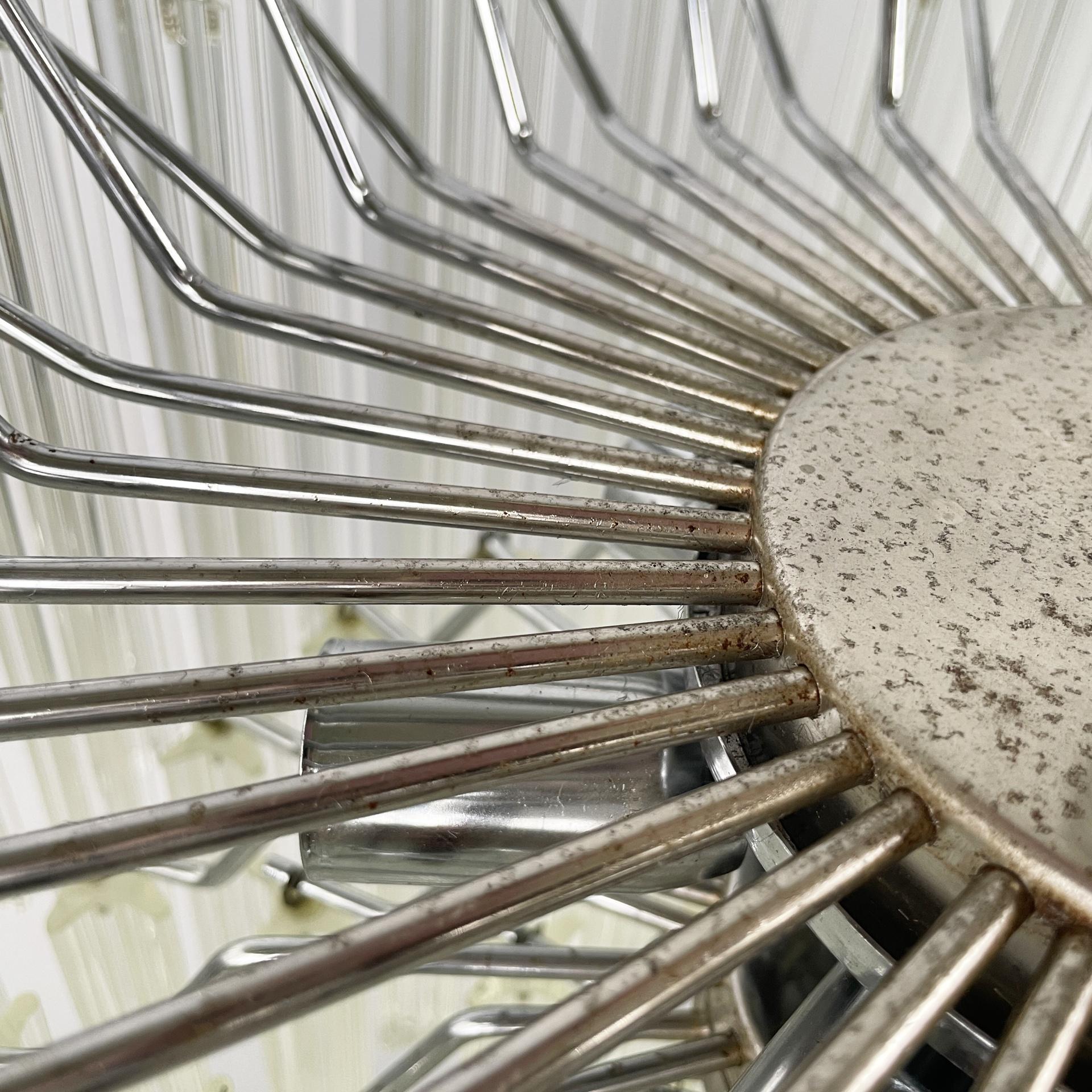 Lampadario moderno italiano in vetro di Murano Due, anni '70 in vendita 12