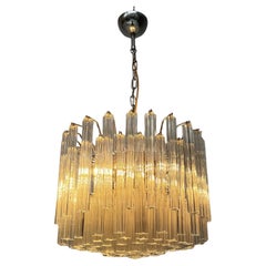 Lámpara moderna italiana de cristal de Murano por Murano Due, 1970s