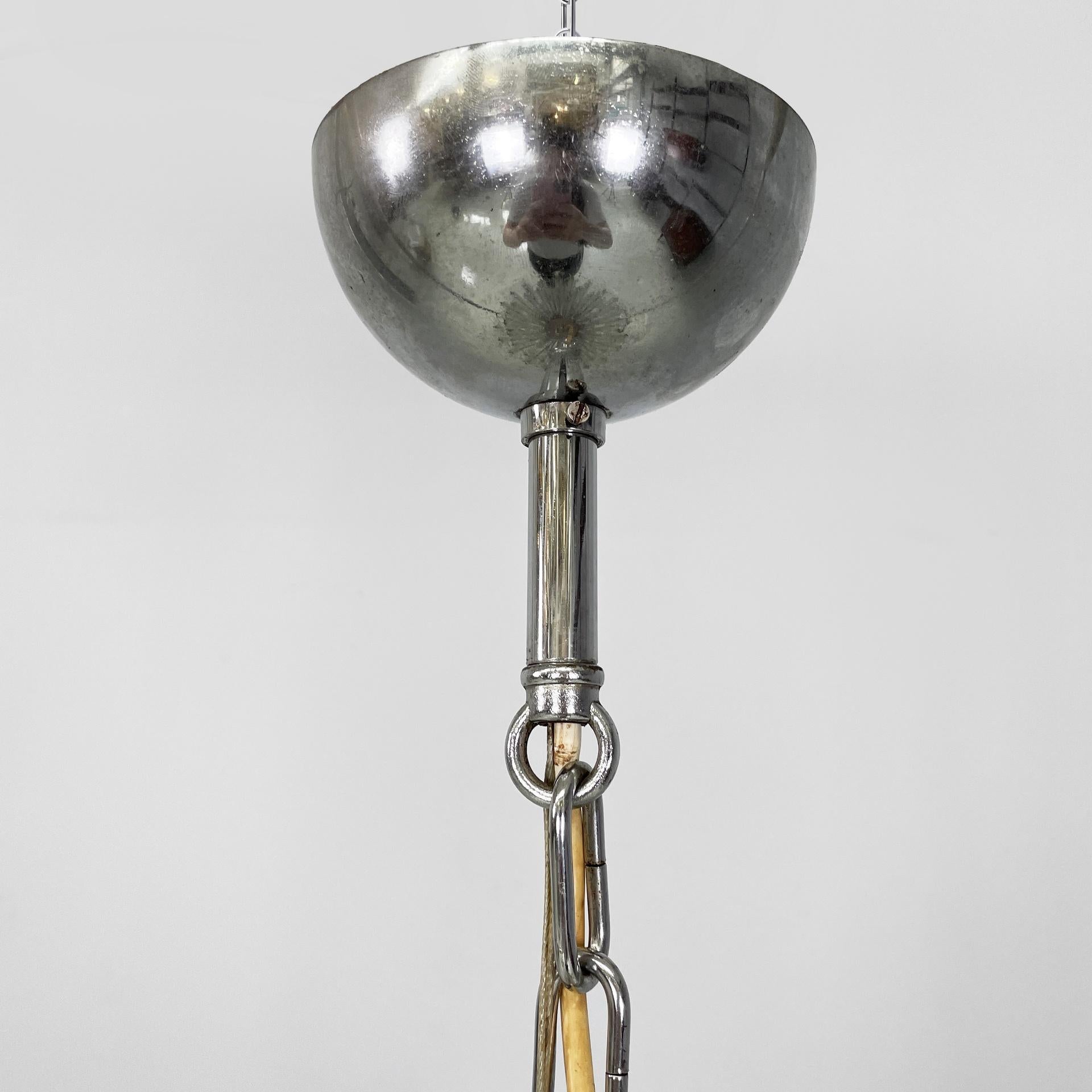 Italian modern Murano glass chandelier by Murano Due, 1970s in vendita 14