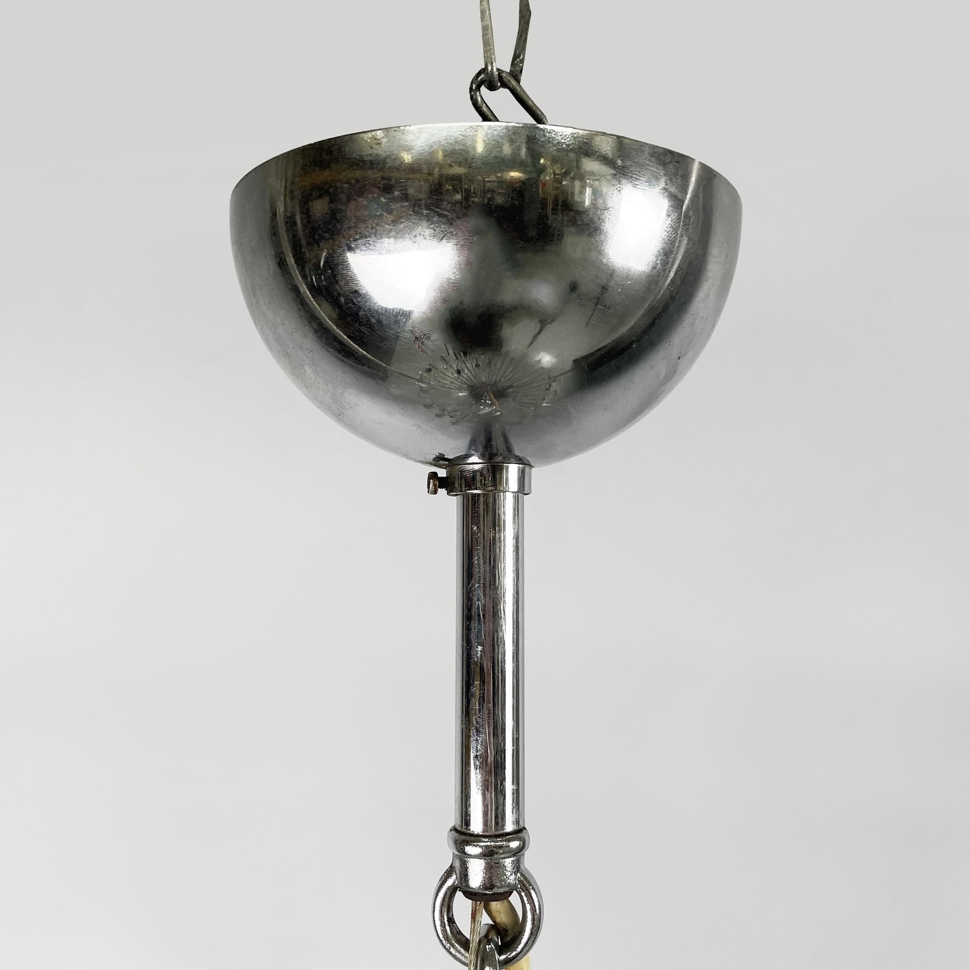 Lampadario moderno italiano in vetro di Murano Due, anni '70 in vendita 13