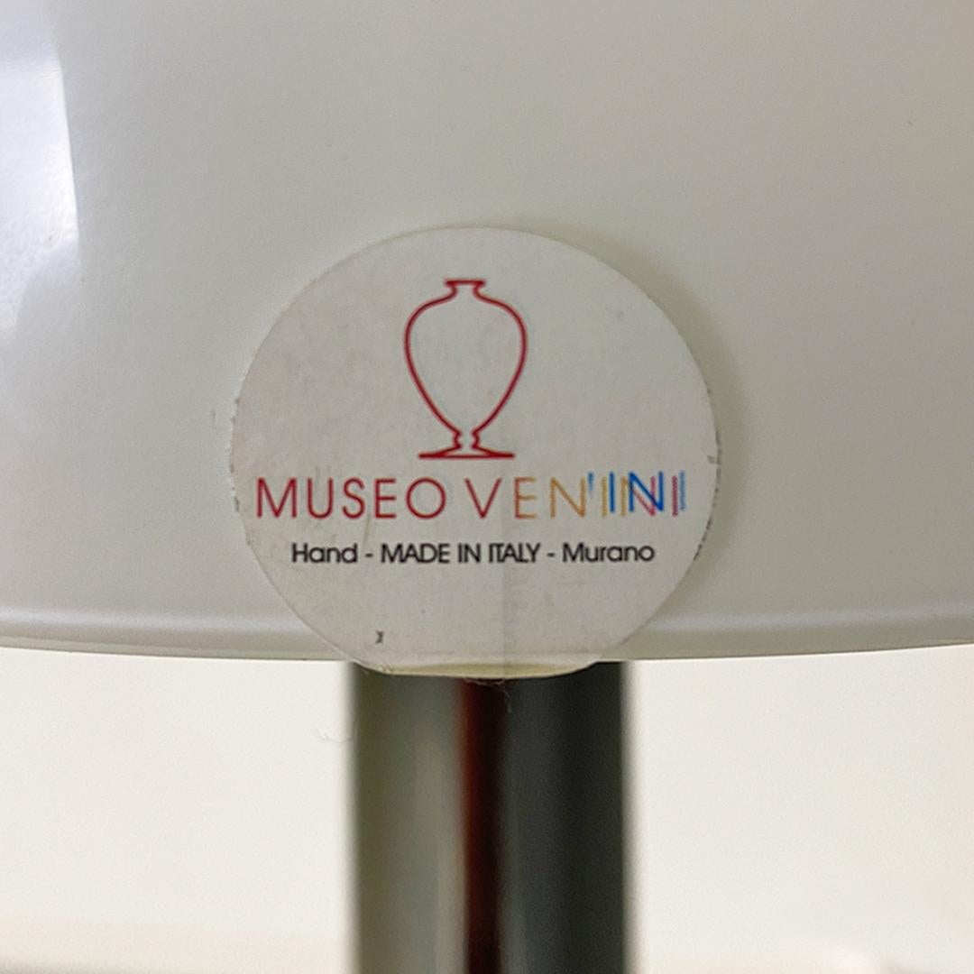 Italian Modern Murano Glass Ratrih Floor Lamp by Ettore Sottsass for Venini 1994 For Sale 6