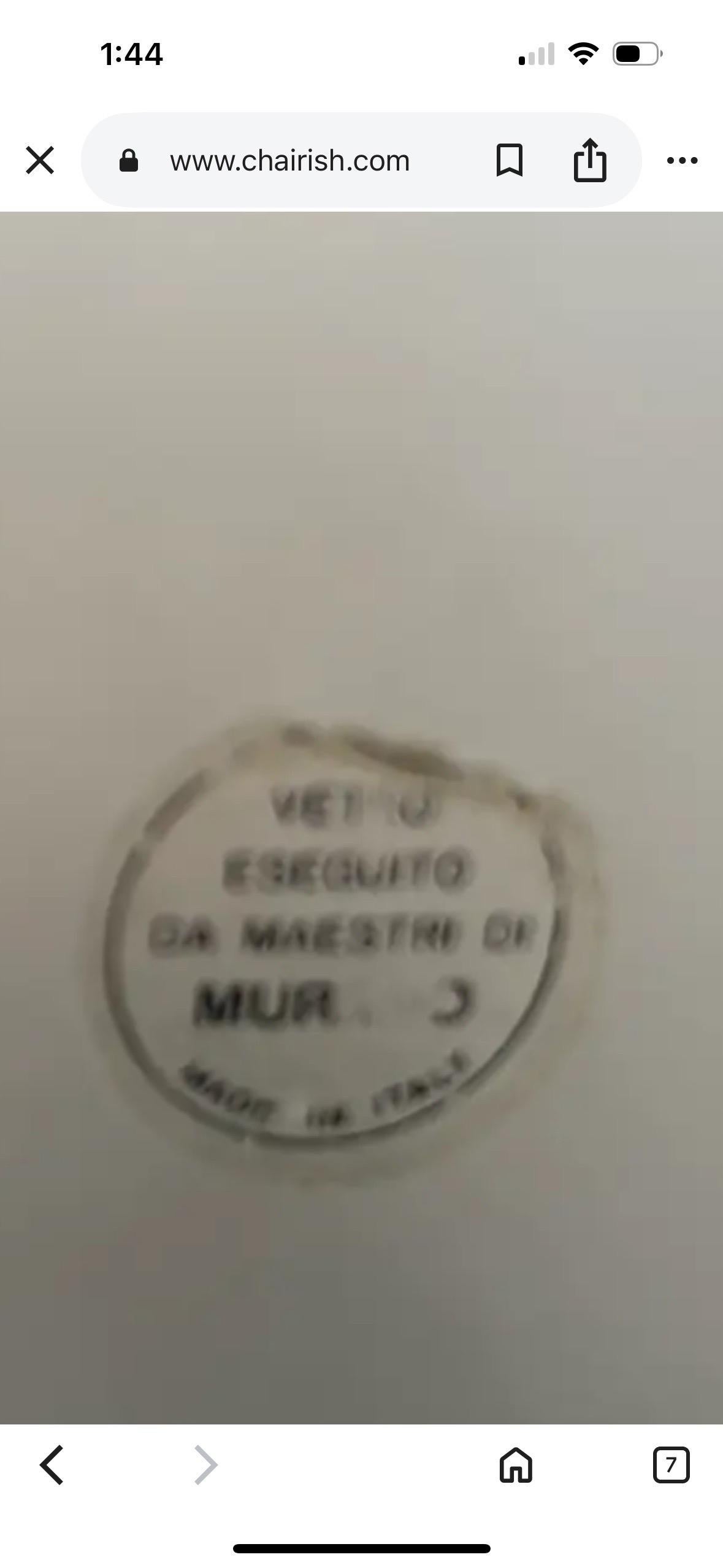 Italian Modern Murano Glass Table Lamp en vente 4