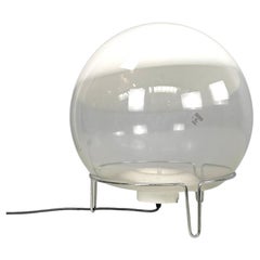 Lampe de table moderne italienne en verre de Murano Sfera Angelo Mangiarotti Skipper, 1970