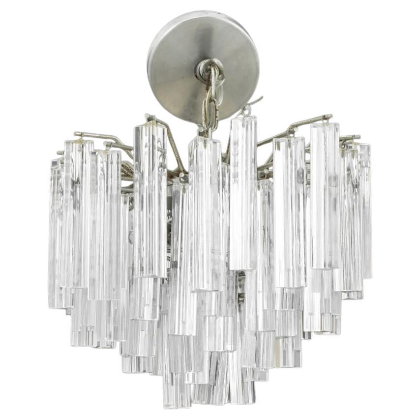 Lampadario moderno italiano in vetro di Murano