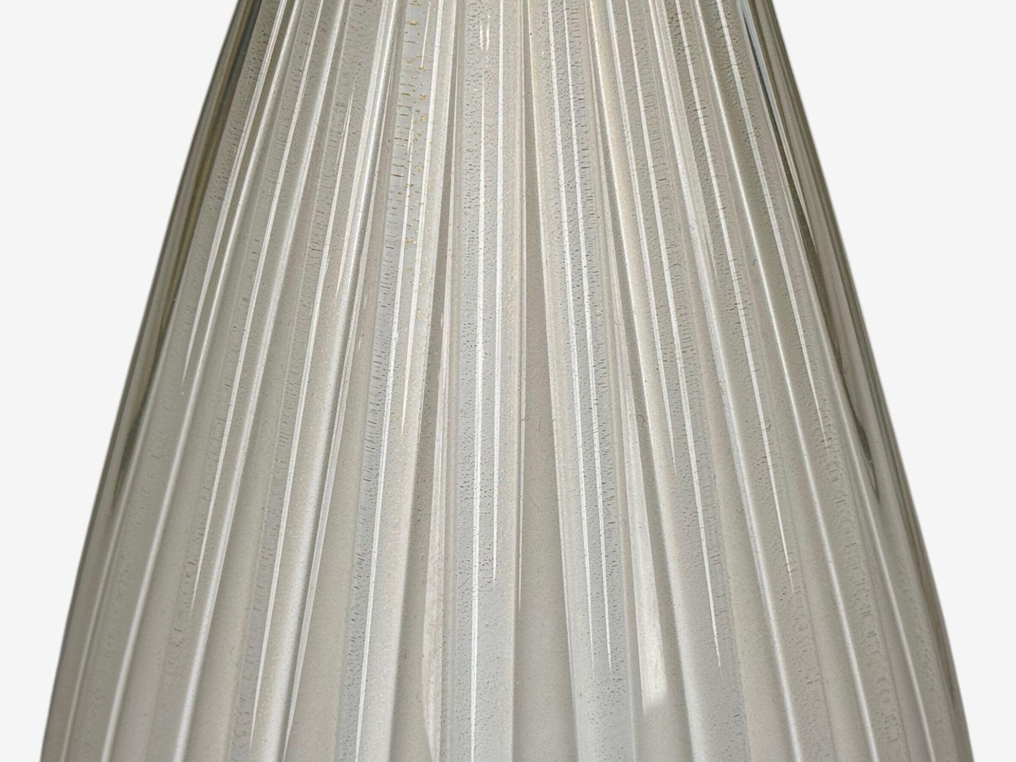 Moderna italiana, cristal de Murano, madera, lámparas de mesa grandes, Italia, años 40 en venta 1