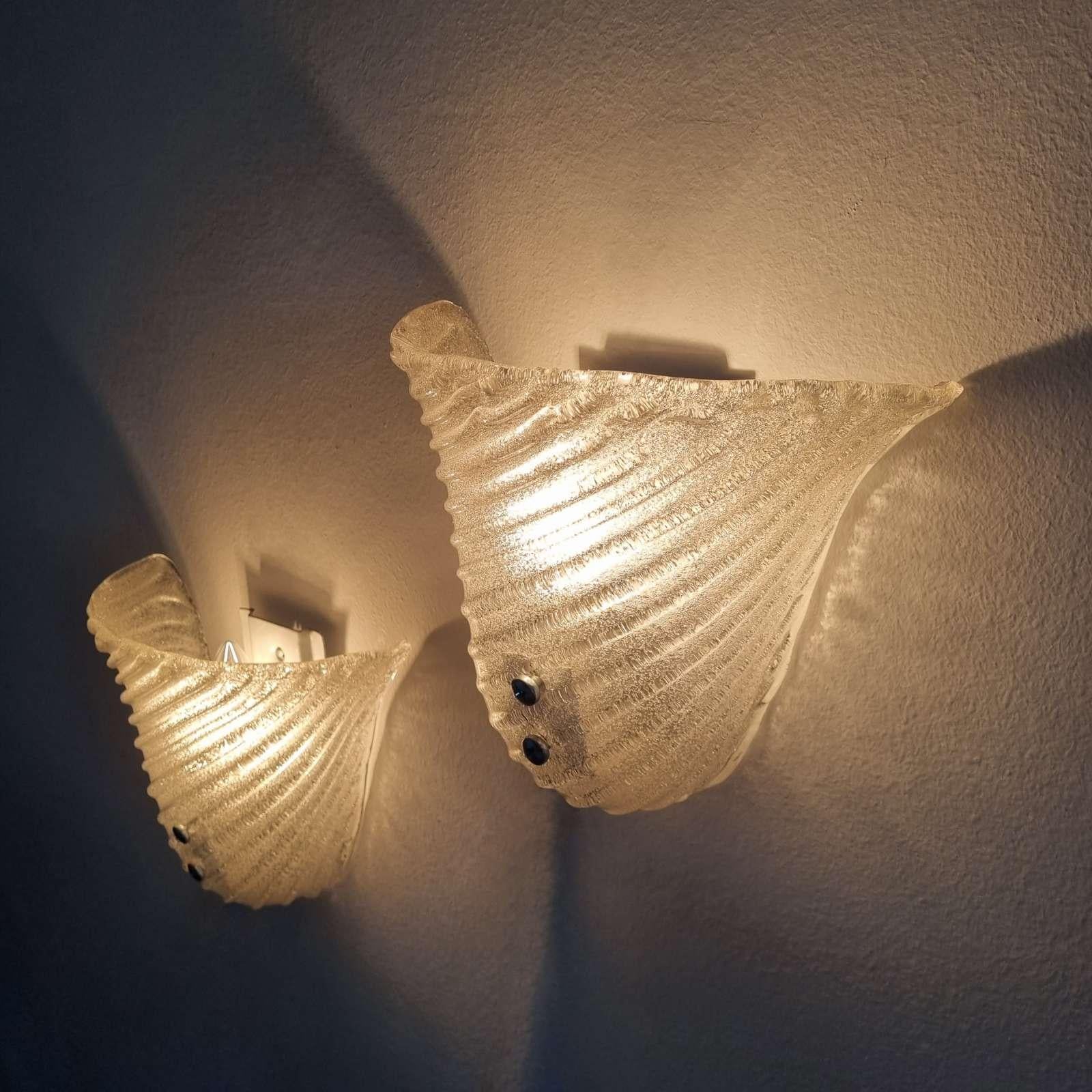 Italian Modern Murano Graniglia Wall Sconces , Italy 90s, Pair 5