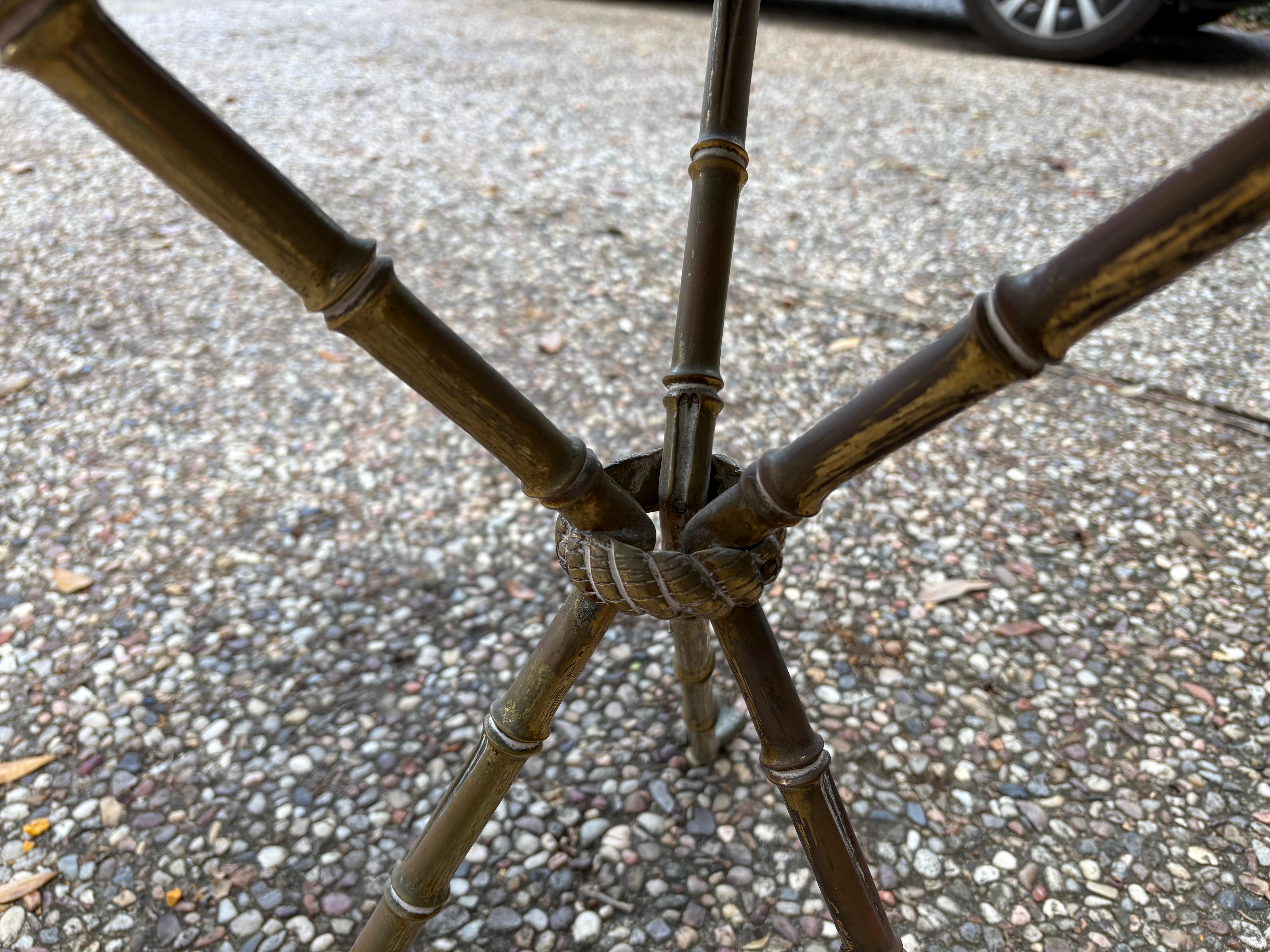 Italian Modern Neoclassical Style Bronze Table For Sale 6